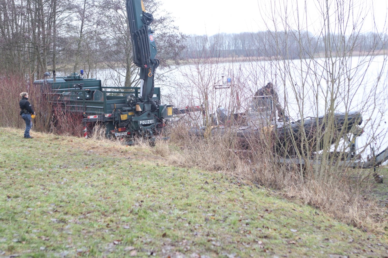 Die Suche am Sachsensee geht weiter
