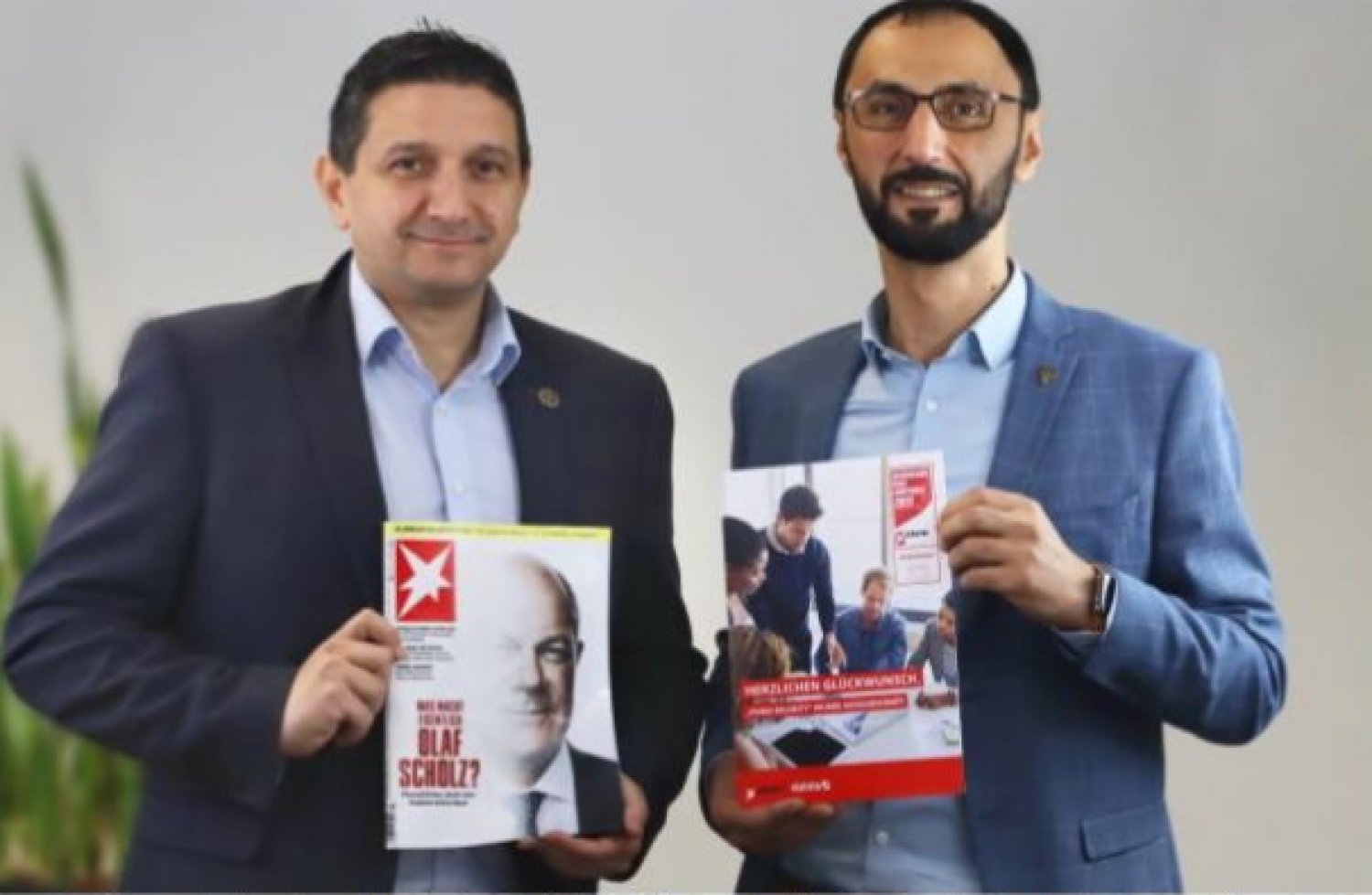 Geschäftsführer der Pond Security Service GmbH Adis Muslimovic (links) und Engin Atmaca (rechts