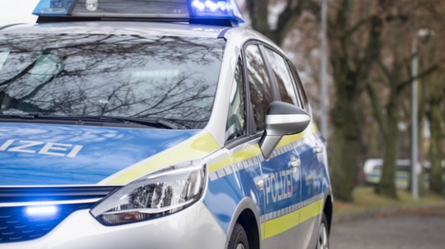 Die Polizei ist auf Tätersuche