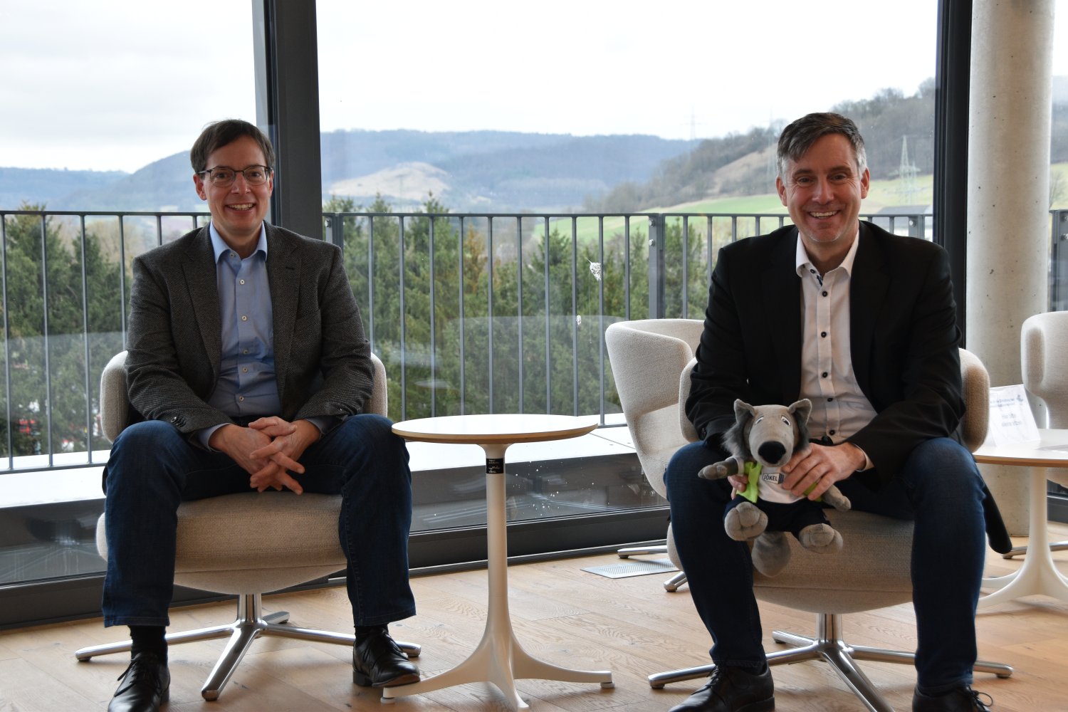 Stefan (links) und Peter Jökel