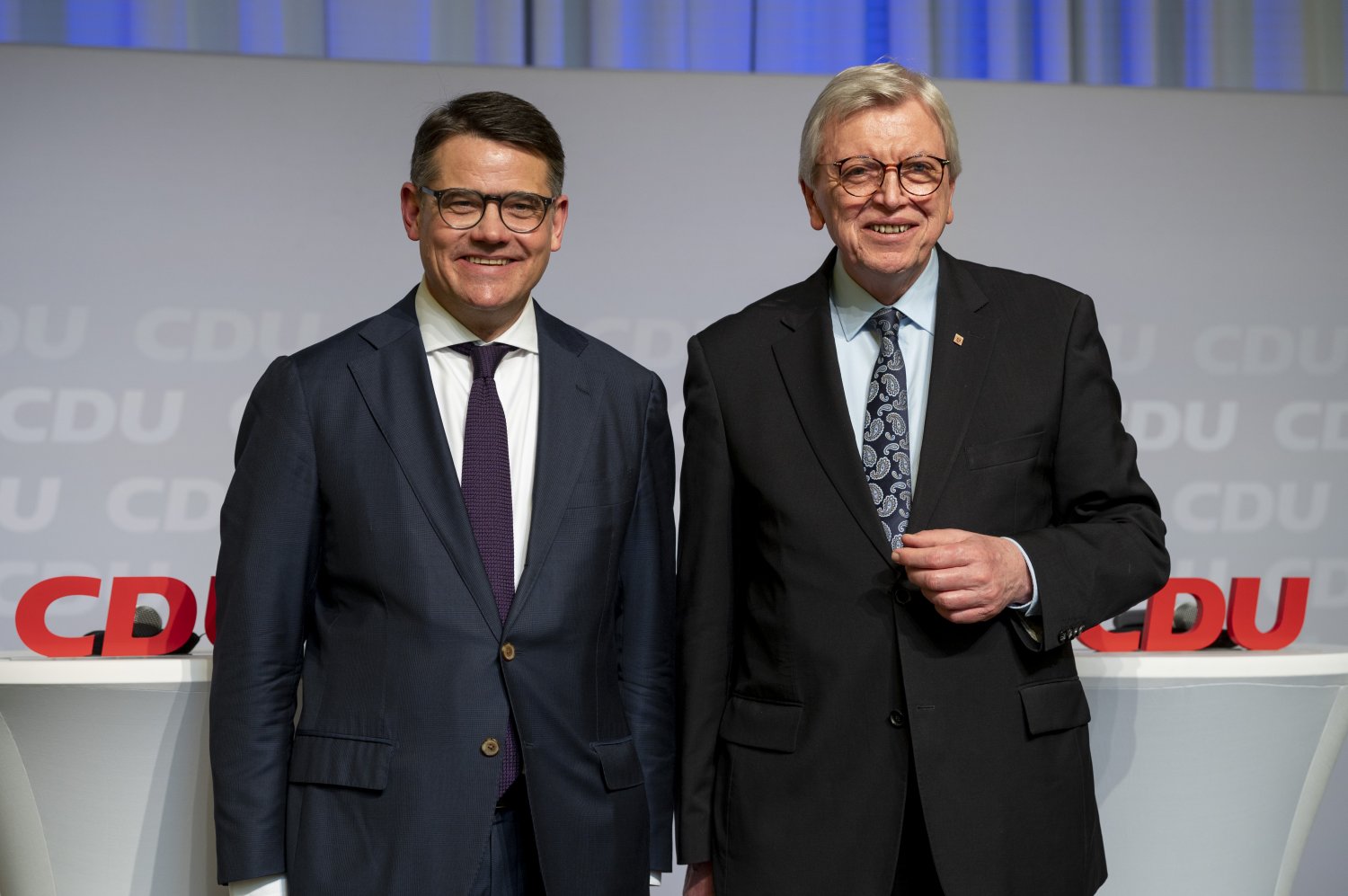 Boris Rhein und Volker Bouffier