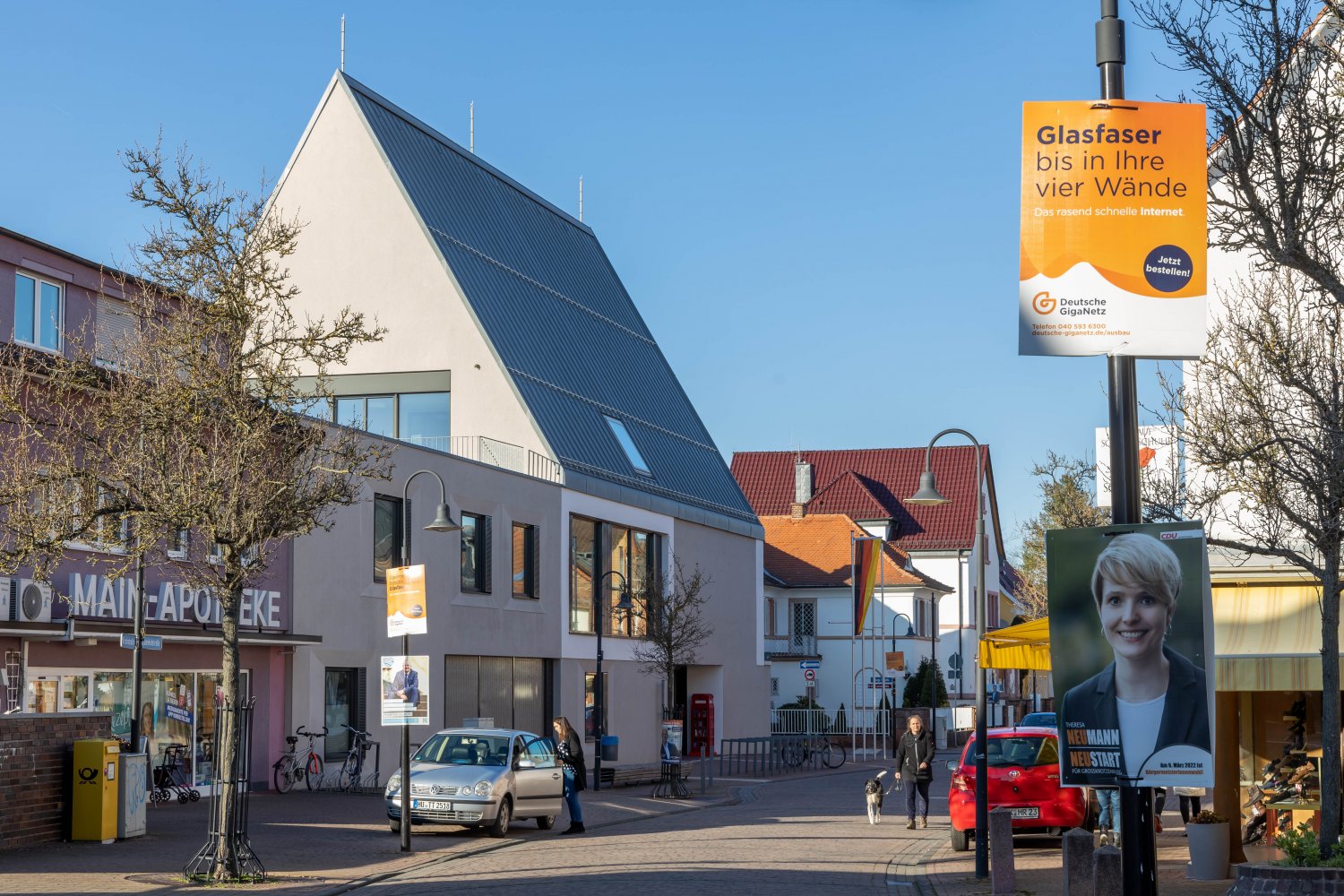 Ganz im Zeichen der Bürgermeisterwahl steht die Gemeinde Großkrotzenburg am Sonntag, 6. März.