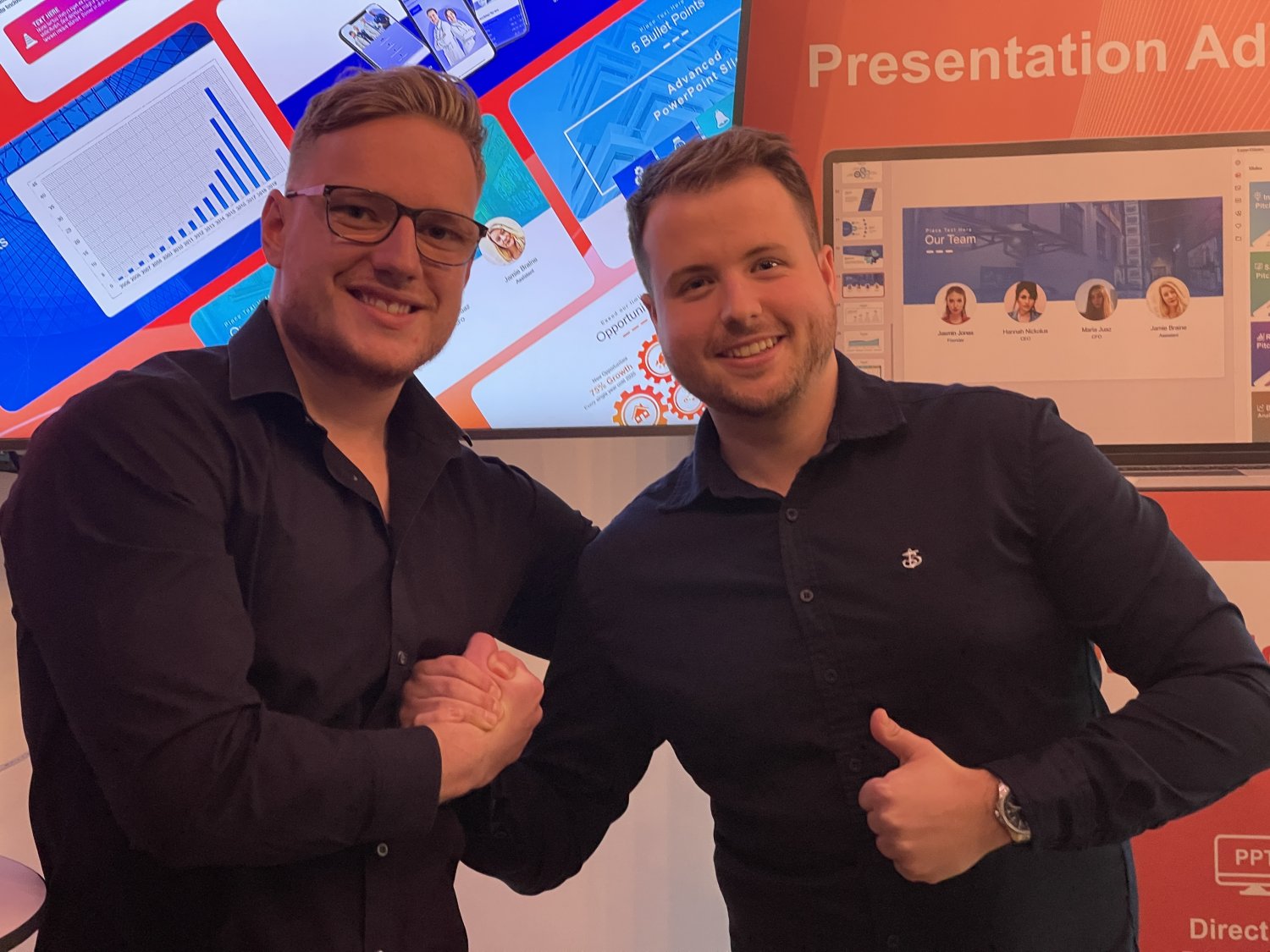 Tobias Watzal & Lukas Kulemeier sind die Erfinder von ExpertSlides