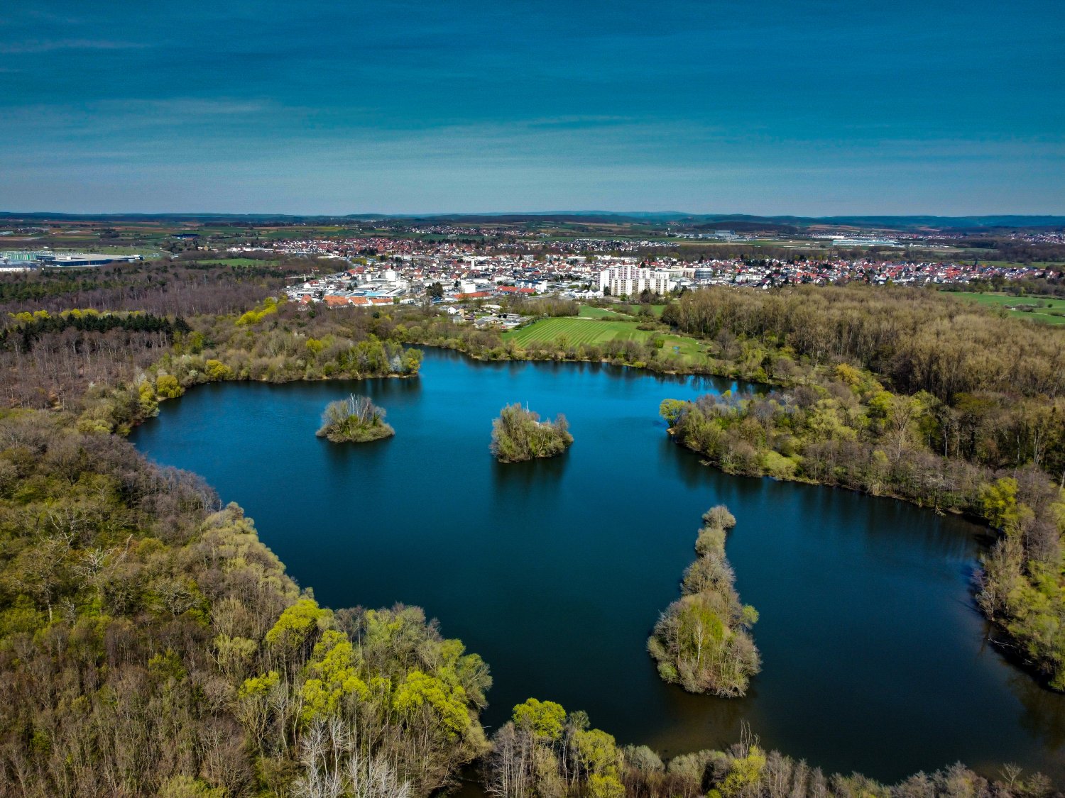 Erlensee, das vor zehn Jahren die Stadtrechte erlangt hat, ist kolossal gewachsen.