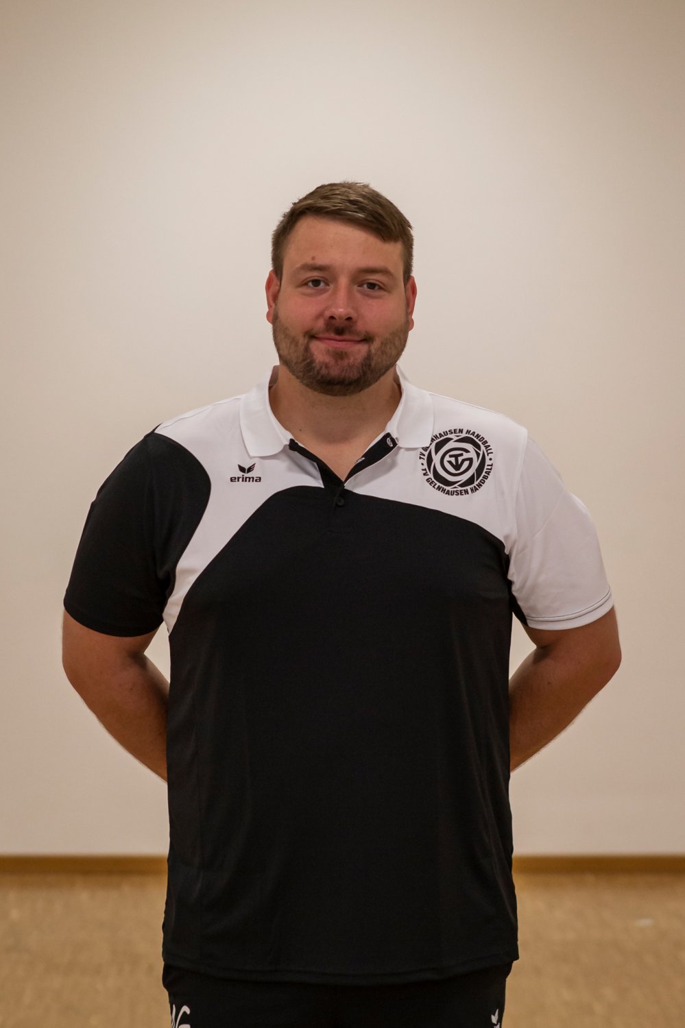 Matthias Geiger abseits der Trainerbank...