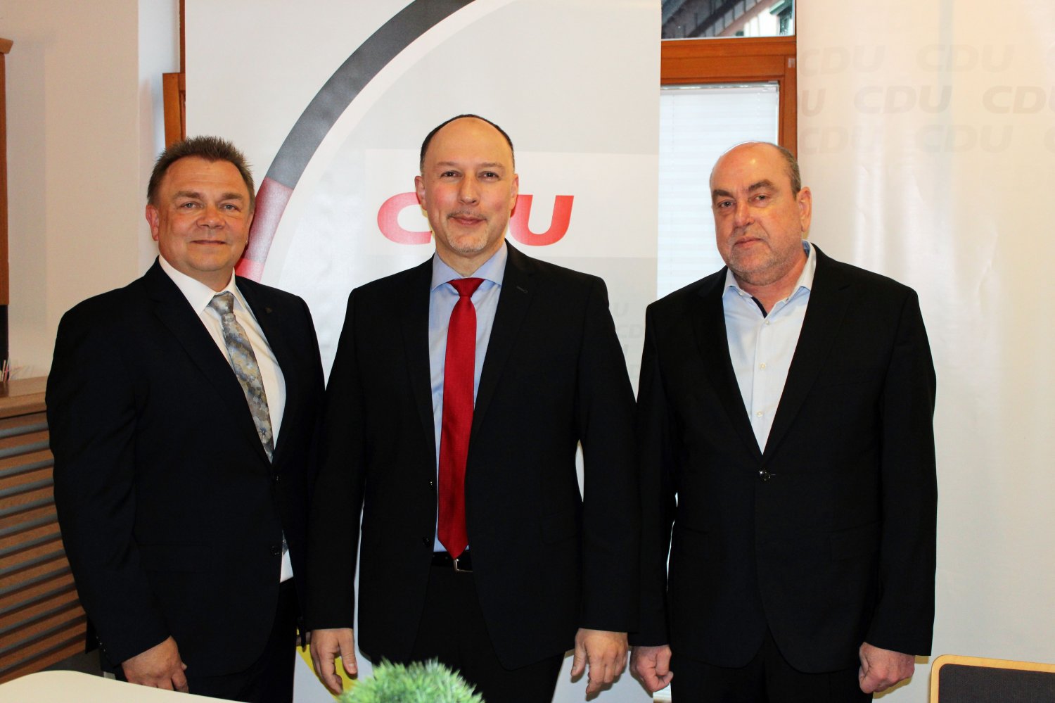 (von links) Uwe Sachs, Steffen Reitz, Stefan Simon
