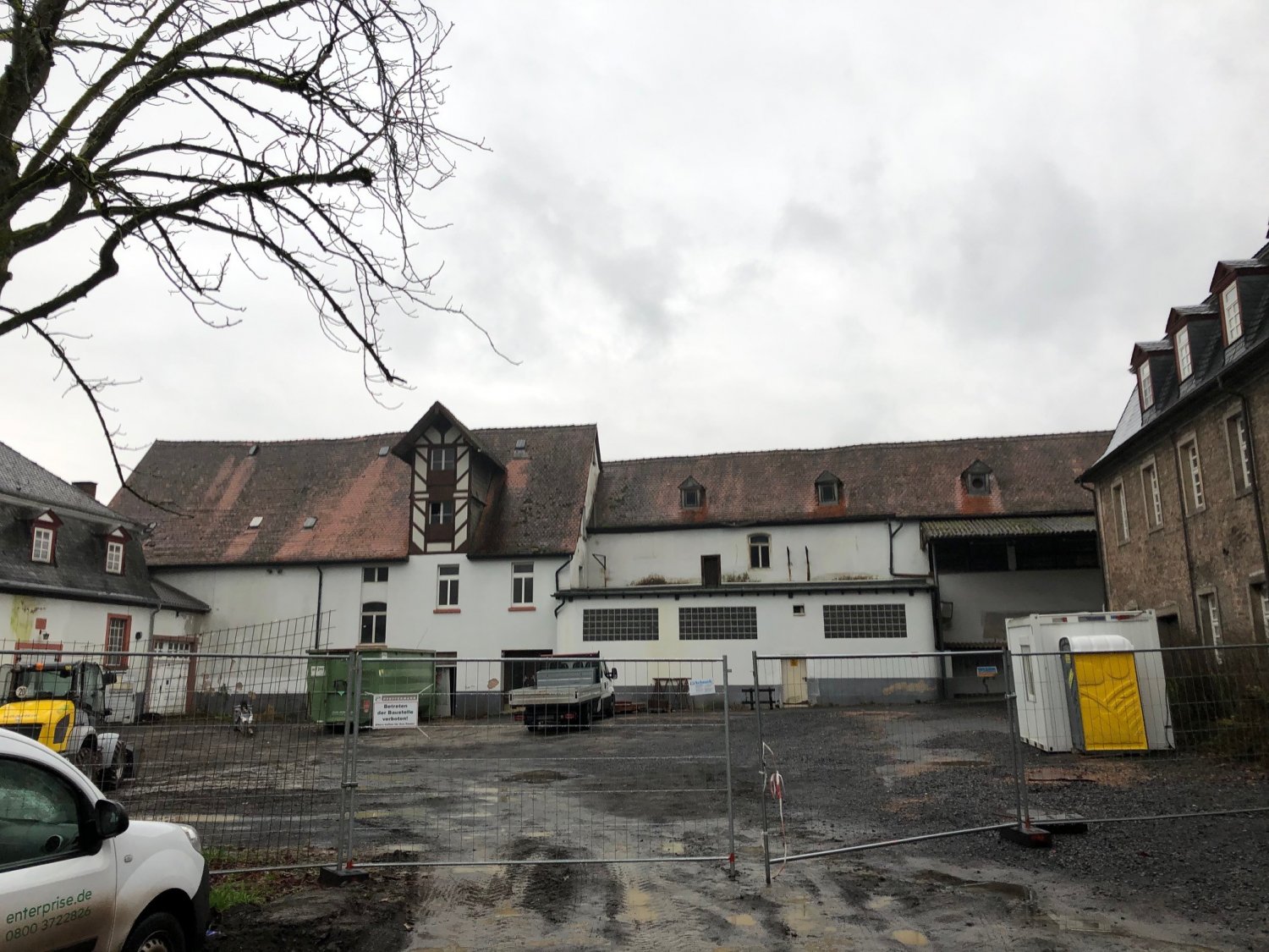 Abriss und Neubau am Obertor