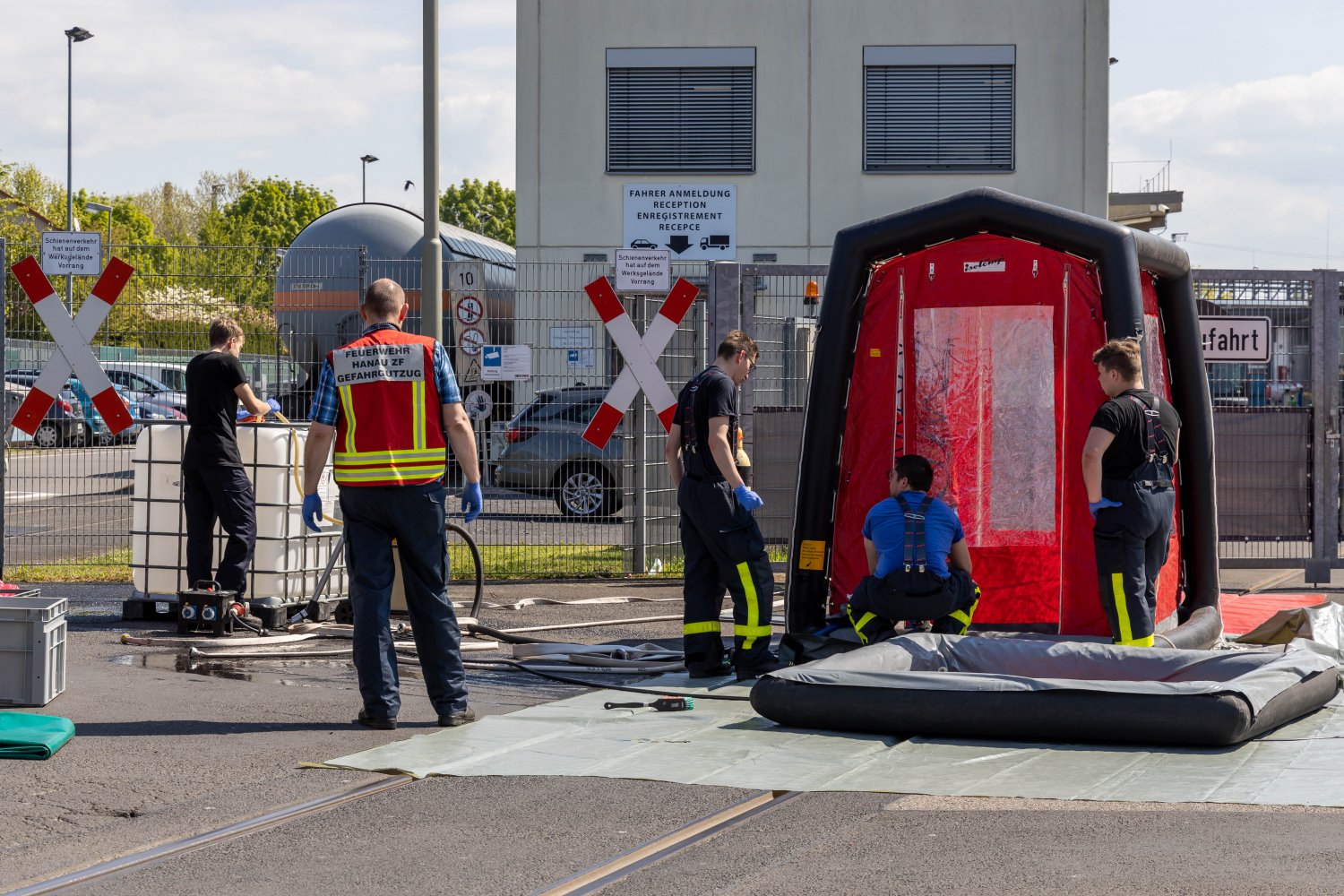 Großeinsatz in Hanau