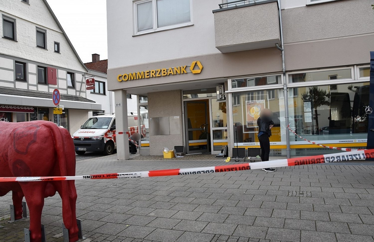 Die Sprengung im Mai 2019