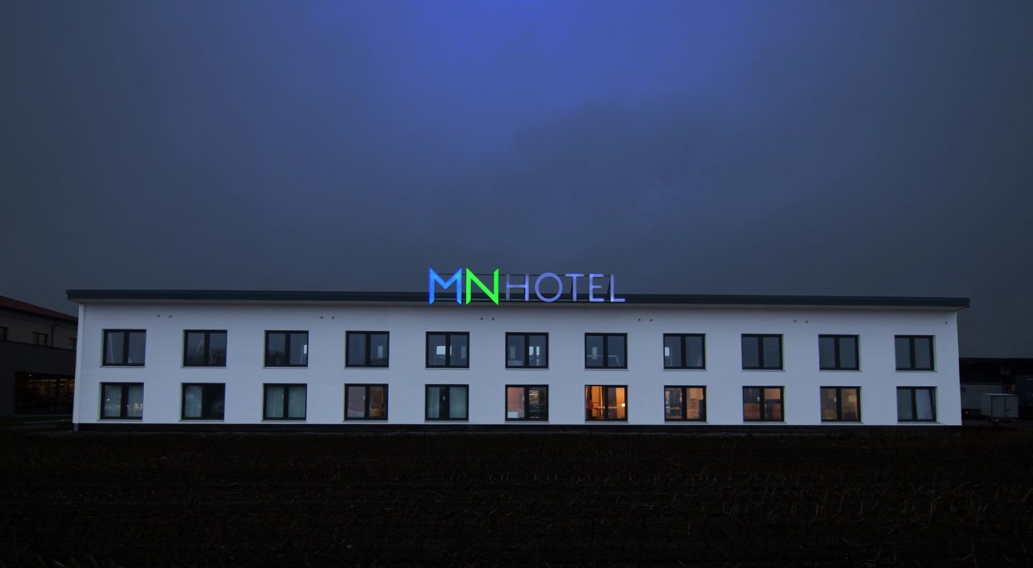 Blick auf ein Hotel der Firma WMM an einem anderen Standort.