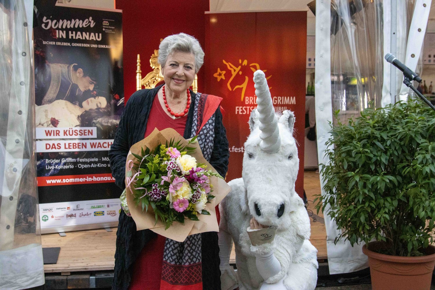 Marie-Luise Marjan fungiert auch 2022 als Märchenbotschafterin der Brüder-Grimm-Stadt Hanau.