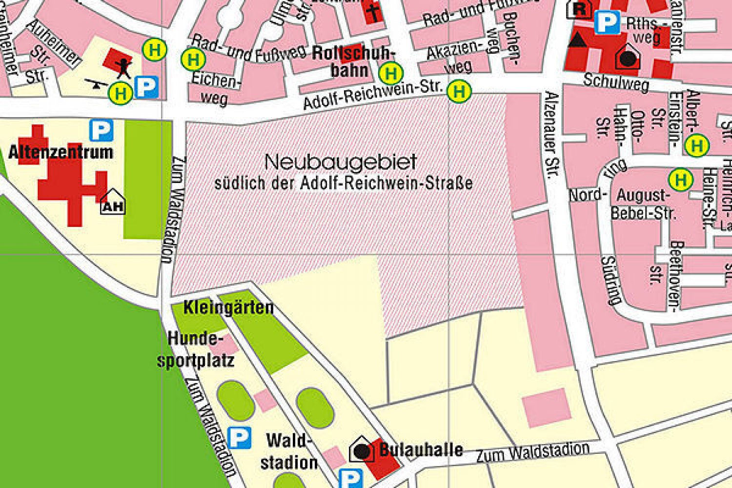 Das Neubaugebiet Südlich der Adolf-Reichwein-Straße steht bald unter guten Sternen.