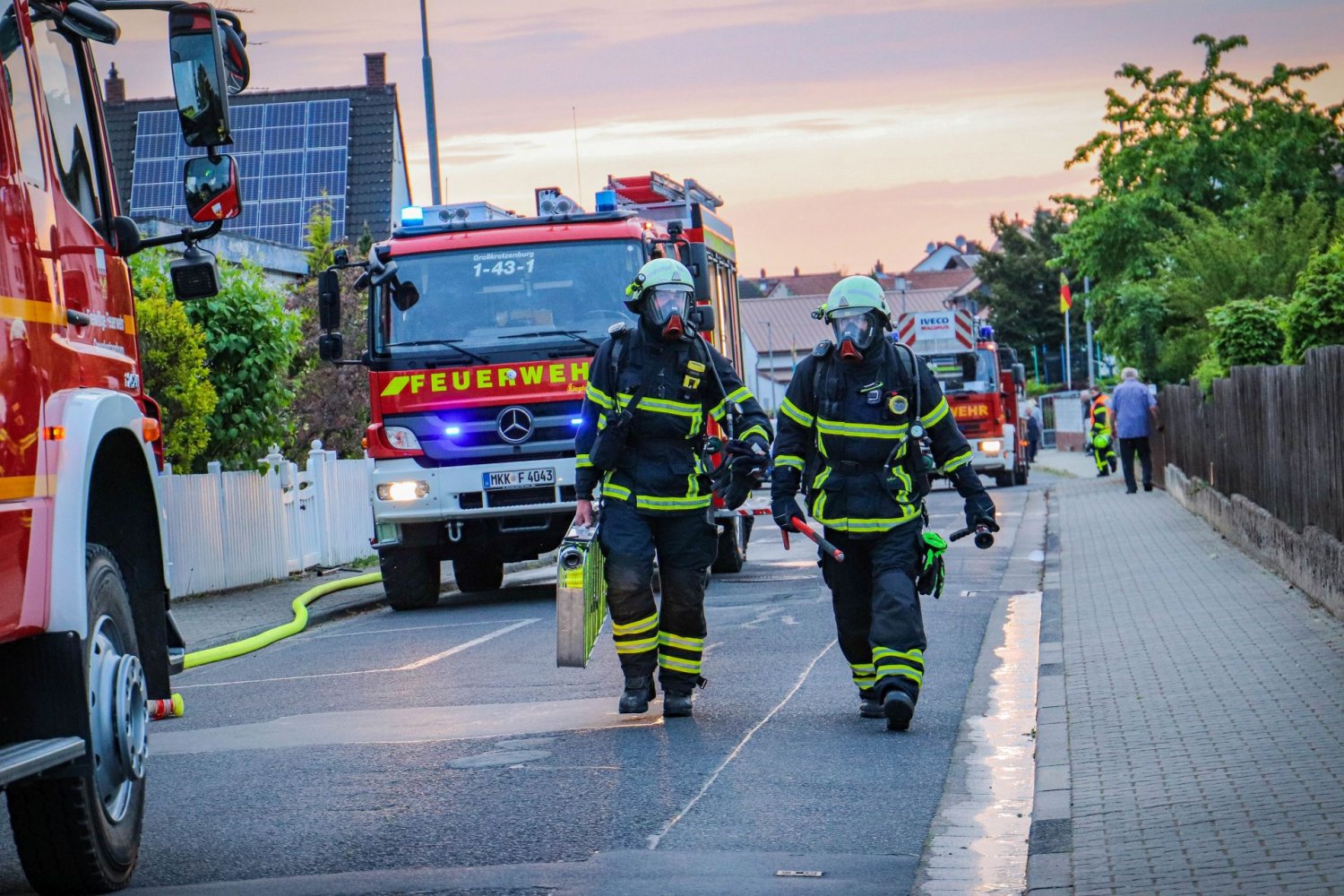 Feuerwehreinsatz in Großkrotzenburg am Donnerstagabend