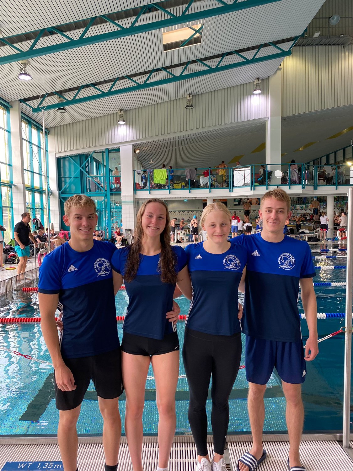 Yannick Poth, Jana Schomann, Mia Mattausch & Niklas Poth starteten in Riesa.