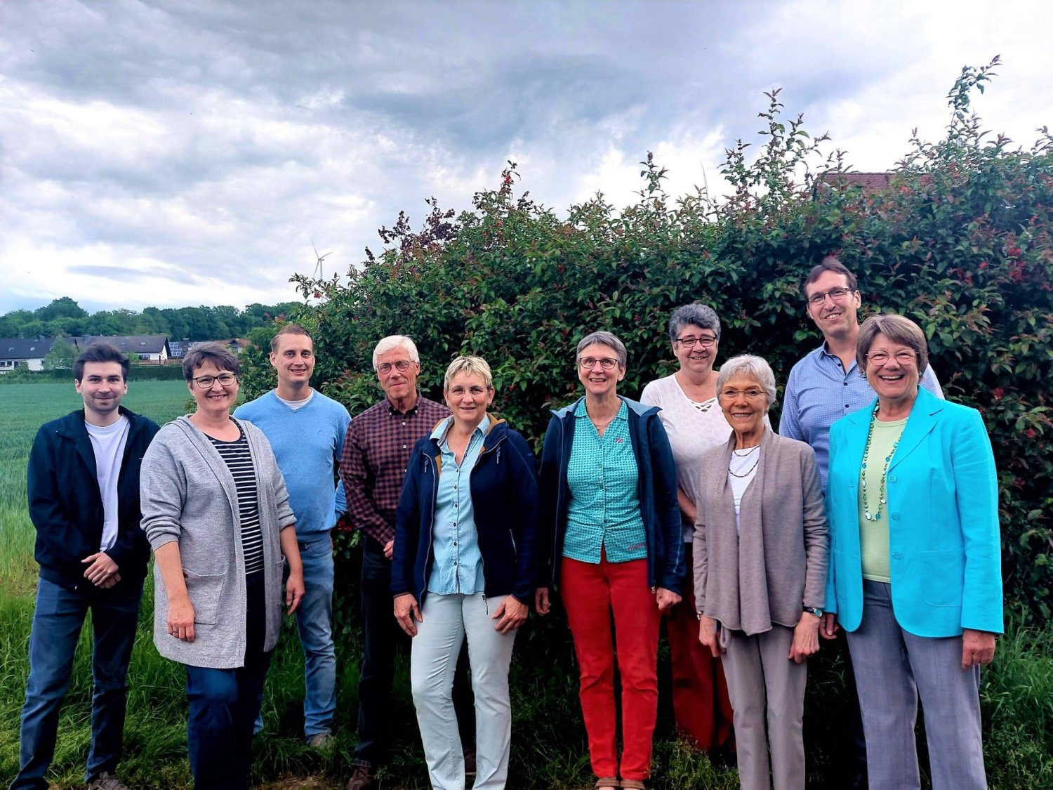Die derzeitigen Fraktionsmitglieder der Freien Wächter (v.l.n.r.): Lars Grillwitzer, Anja Piston-Euler, Jan Volkmann, Dr. Eberhard Wetzel, Simone Bienossek, Claudia Müller, Ulrike Talmon, Brigitte Brinkmann, Frank Hilliger, Monika Heil.