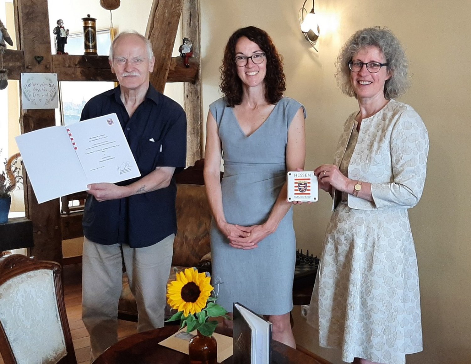 Hans-Ulrich Werchner-Ranft, StM Angela Dorn, Kirsten Ranft