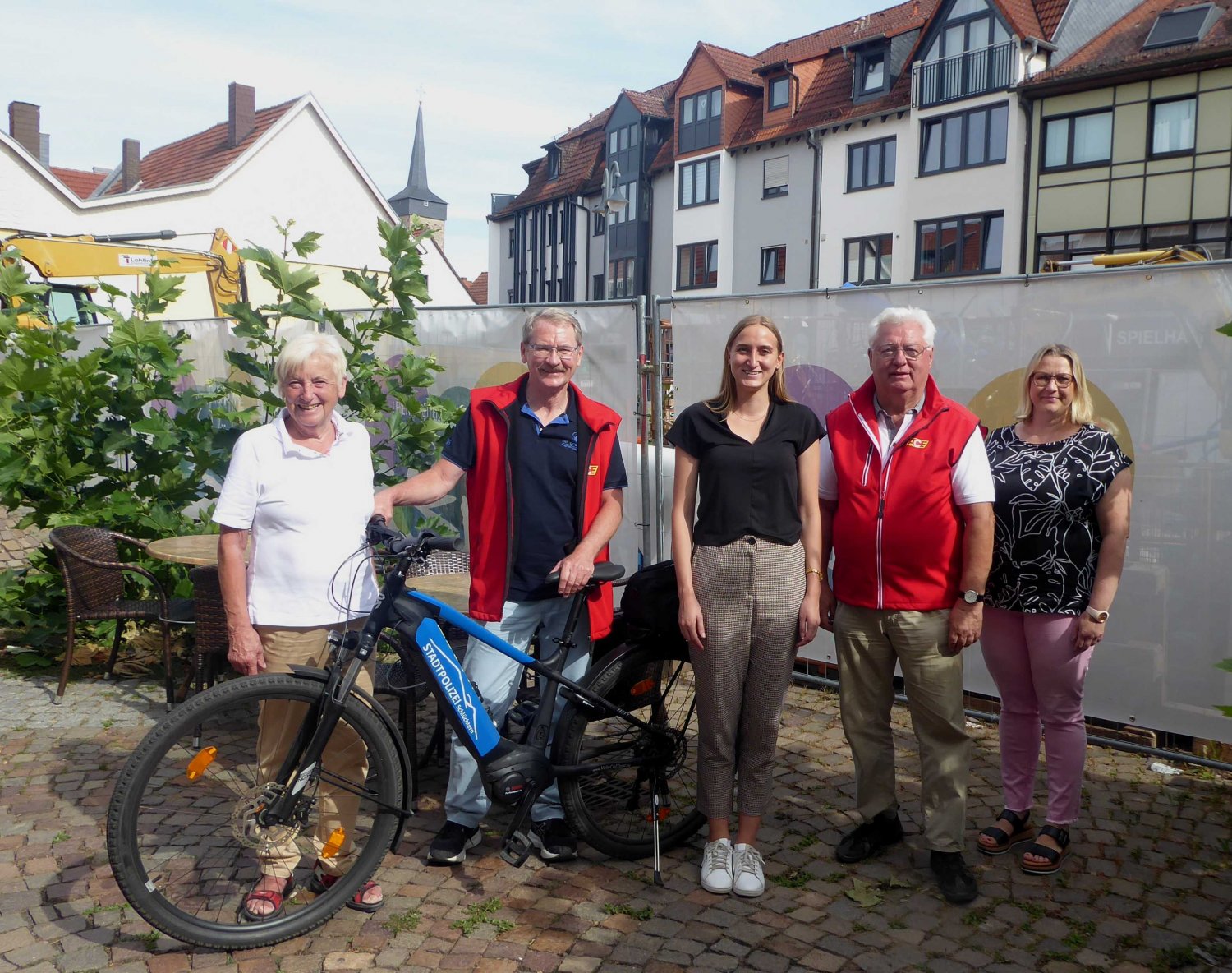 Luise Meister, Uwe Völker, Anna-Lena Loos, Anton Hofmann und Tanja Mittag (v.li.).