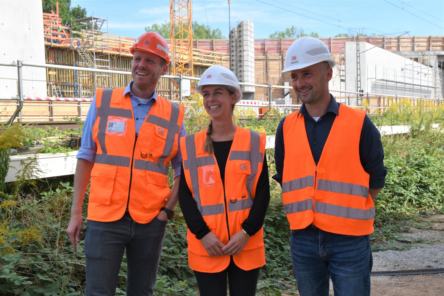 v.l: Carsten Rohmann, Frauke Pohl und Marcel Lang