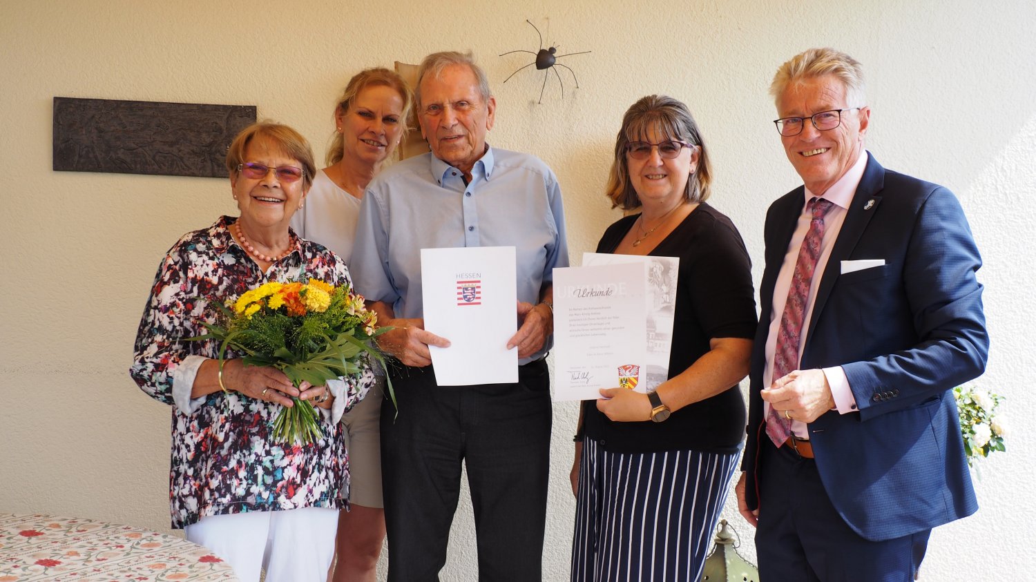 Edith und Klaus Wittlich feiern 65. Hochzeitstag