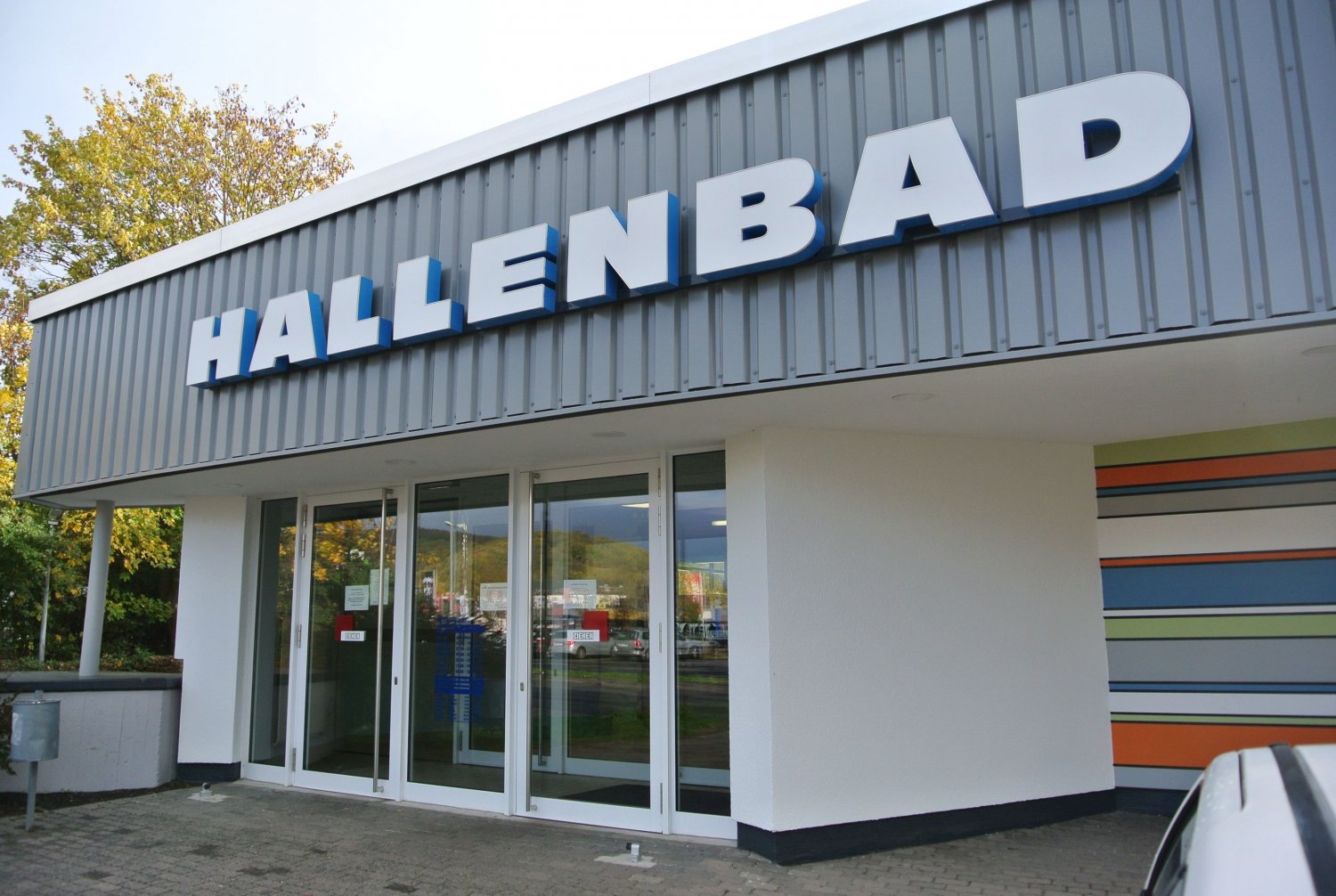 Das Hallenbad öffnet am 6. September wieder seine Pforten.