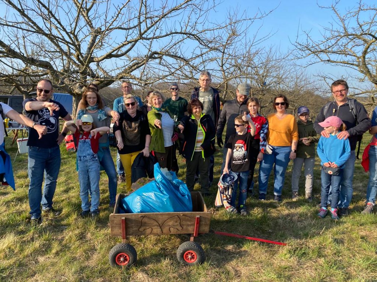 Aktive des Obst- und Gartenbauvereins Mittel-Gründau