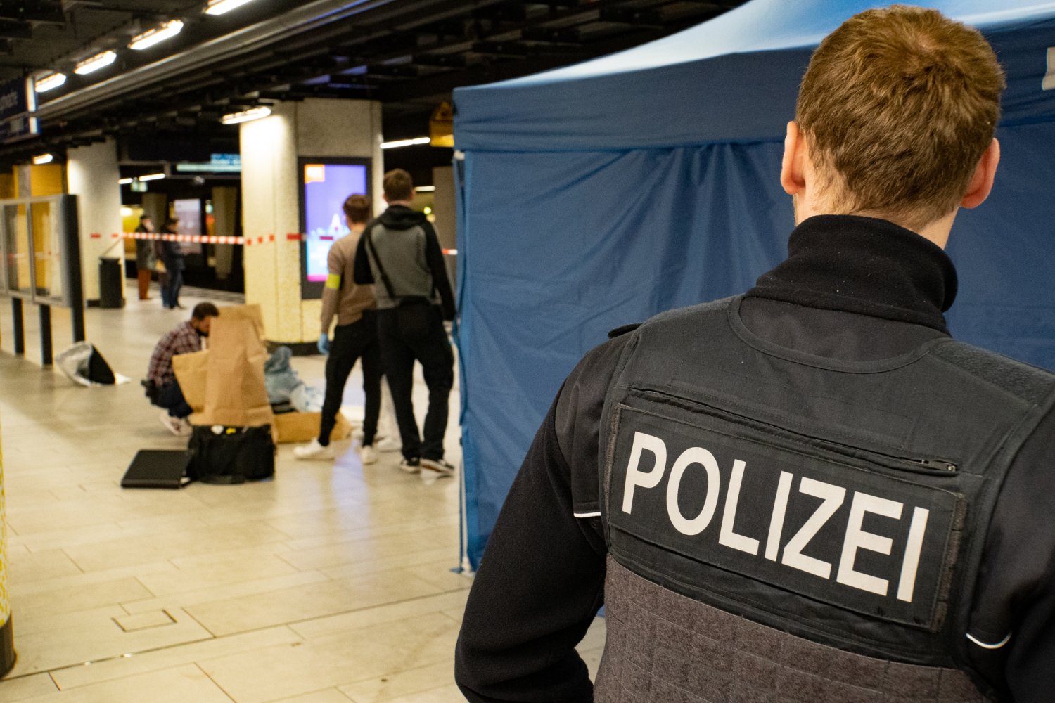 Leichenfund in Frankfurter S-Bahn Station