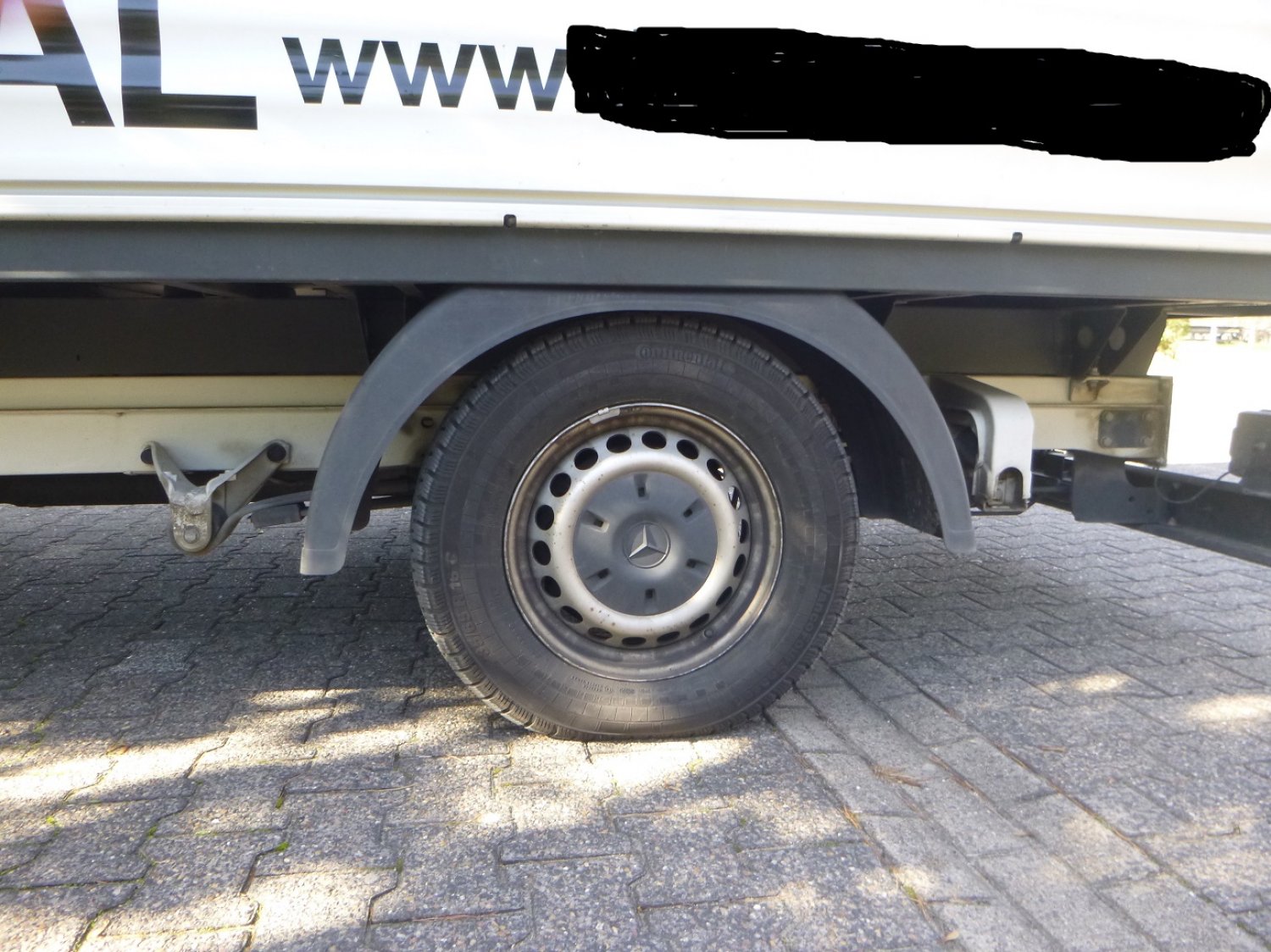Der Sprinter mit Überladung