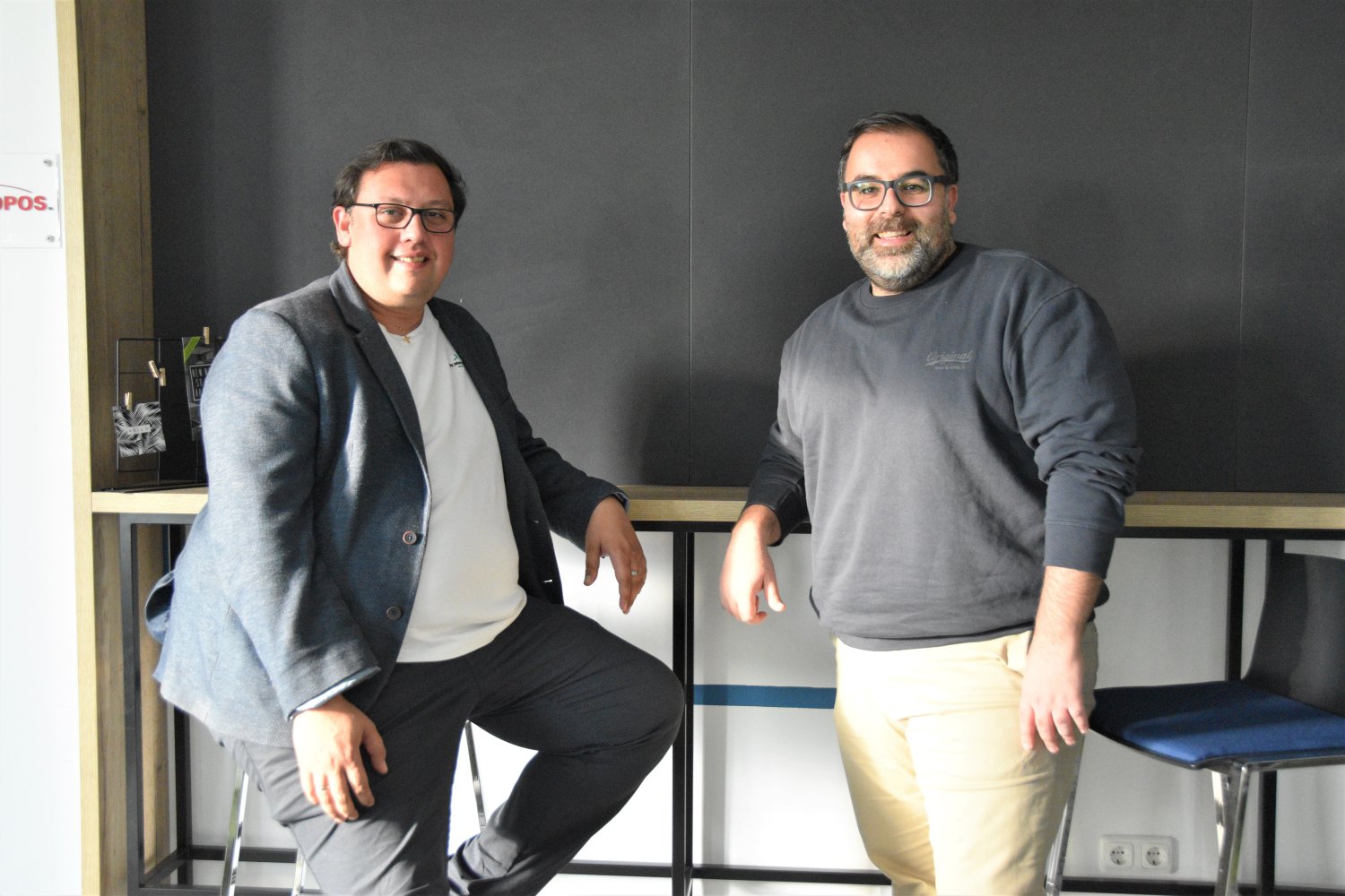Michael Costache (links) und Hüseyin Duru von Green Mobile Home 