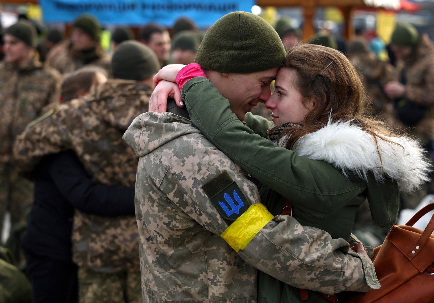 In den ersten vier Wochen des Krieges fotografierte Kai Pfaffenbach in der Ukraine.