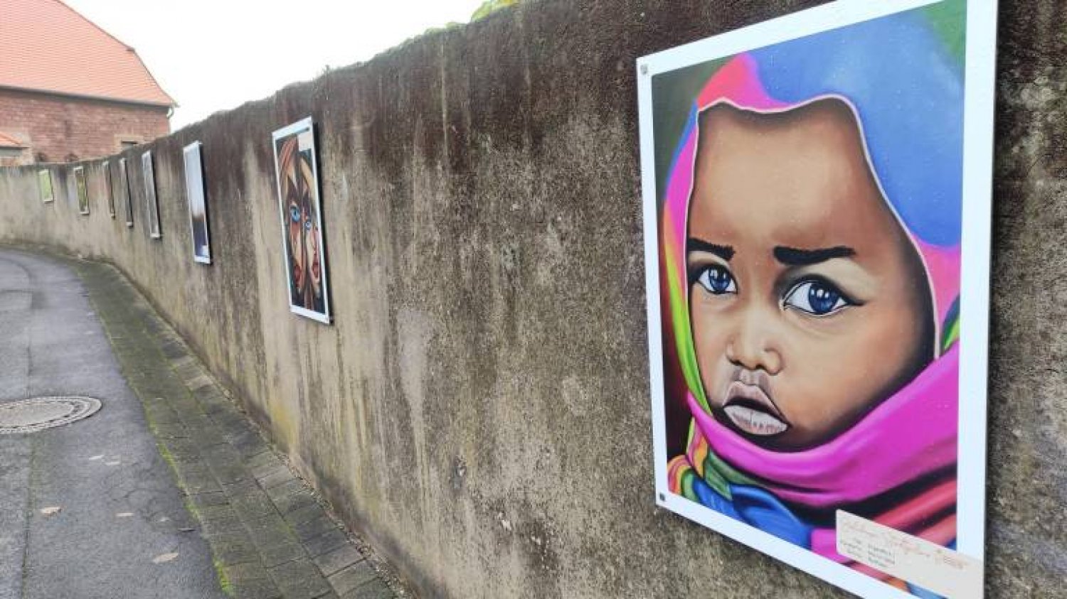 An vielen Orten in der Innenstadt werden die Bilder künftig zu bewundern sein.