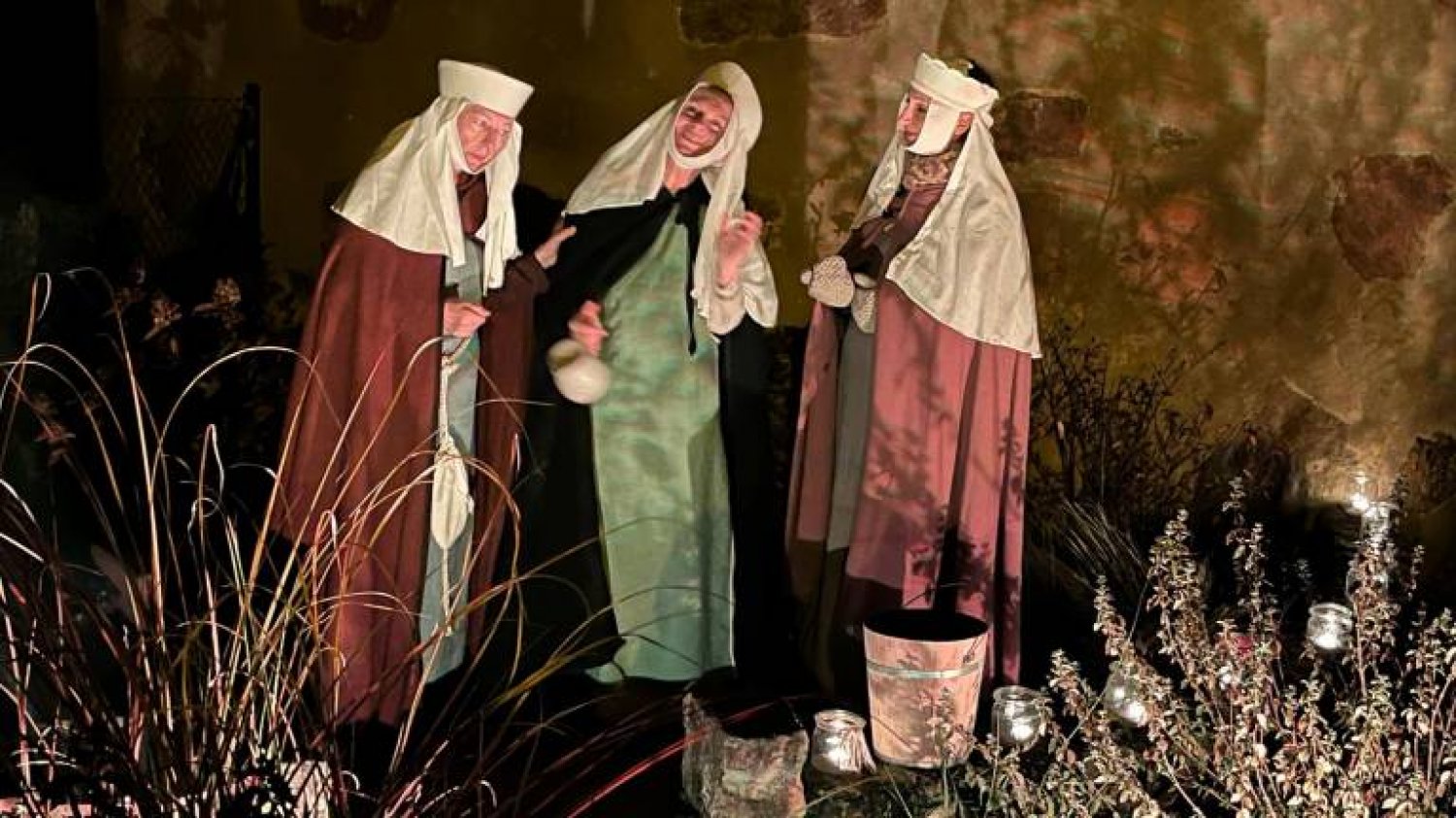 Am Hexenturm ging es feucht-fröhlich zu. 