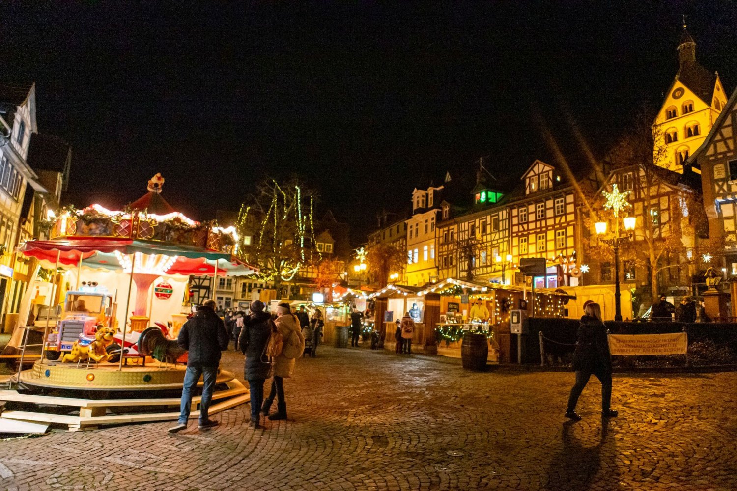 Der Weihnachtsmarkt ist eröffnet