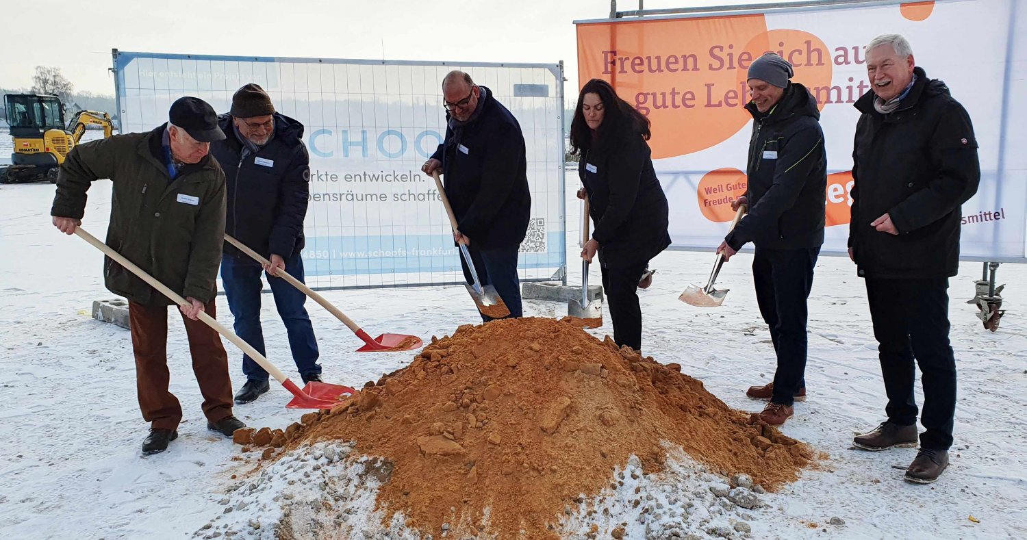 v.l.n.r.: Walter Geppert, Helmut Schwindt, Bürgermeister Klaus Schejna, Martina Becker, Tobias Schlegel und Jürgen Dräger.