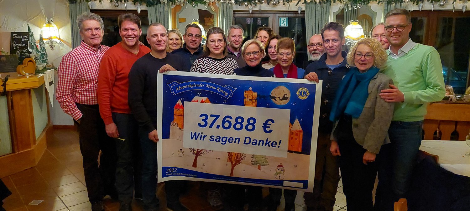 Der Lions Club Main-Kinzig Barbarossa sagt Danke!