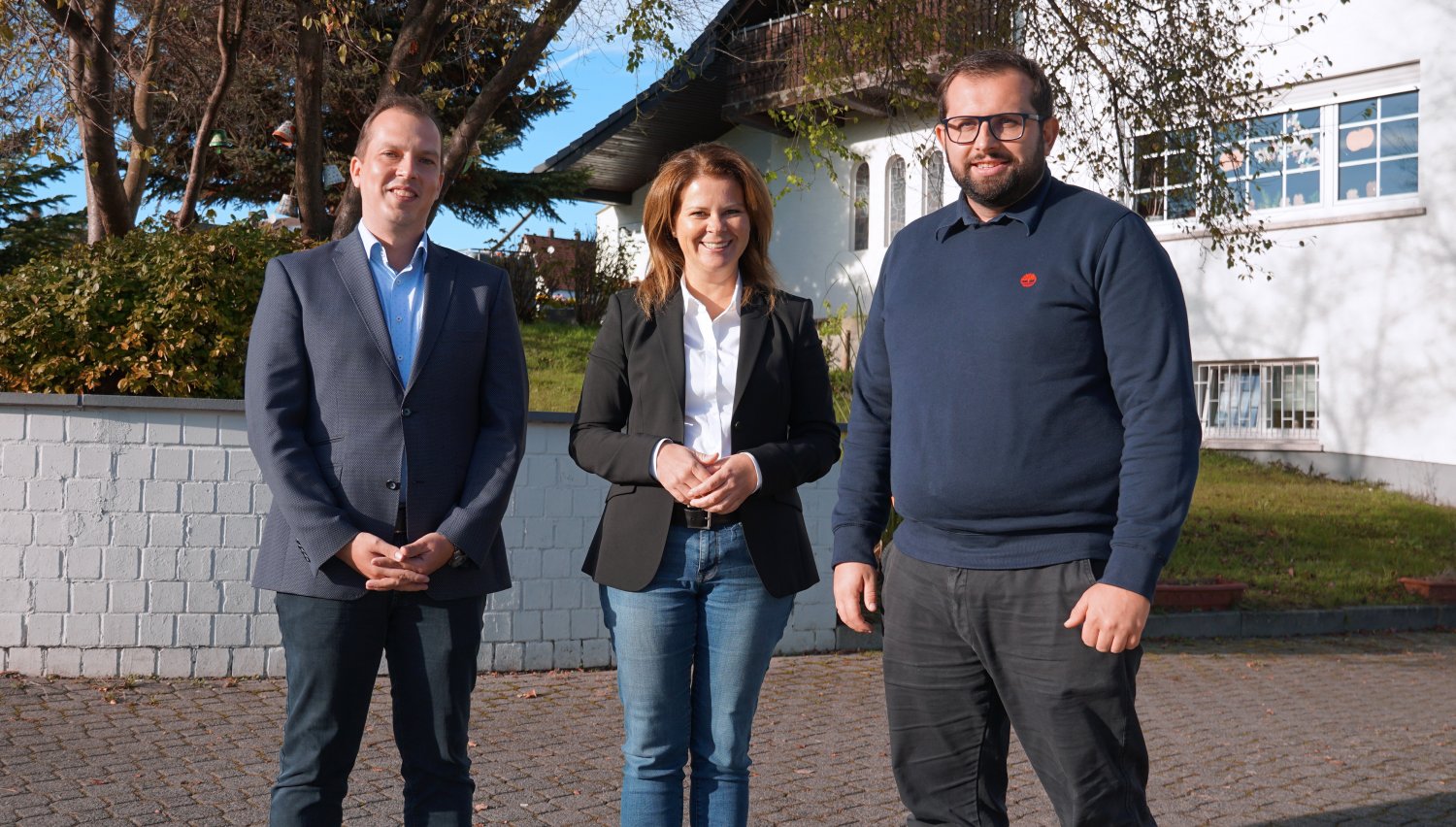 Andreas Wicklein, Gabriele Stenger und Waldemar Gogel (v.li.).