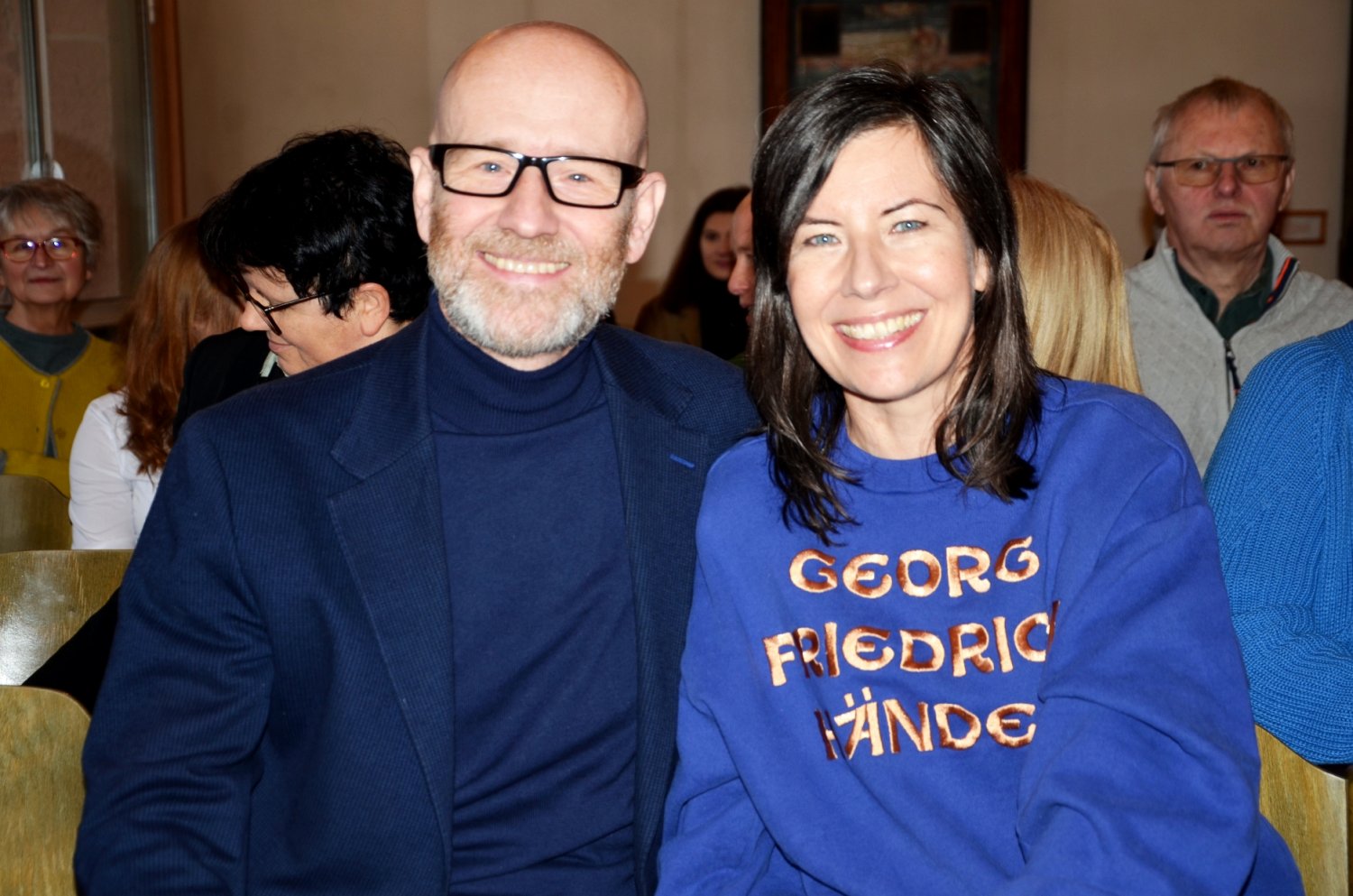 Peter Tauber und Schwester Steffi Tauber.