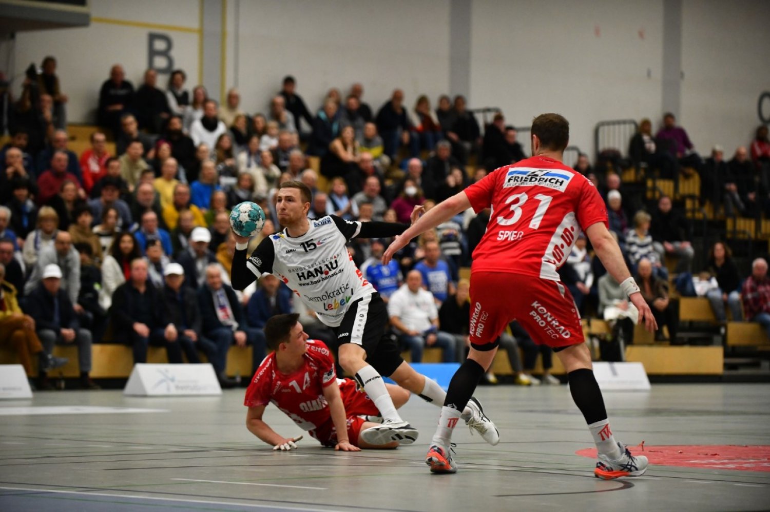 HSG Hanau im Heimspiel gegen TSG Haßloch