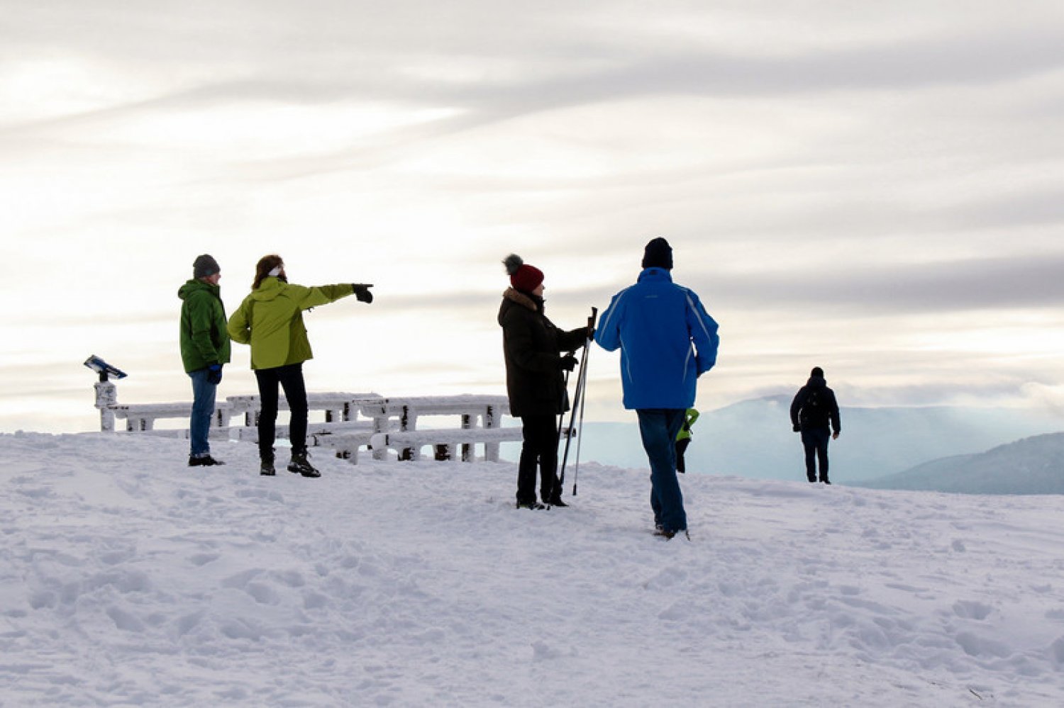 Schneespaß auf Hessens höchstem Berg ist weiterhin möglich.