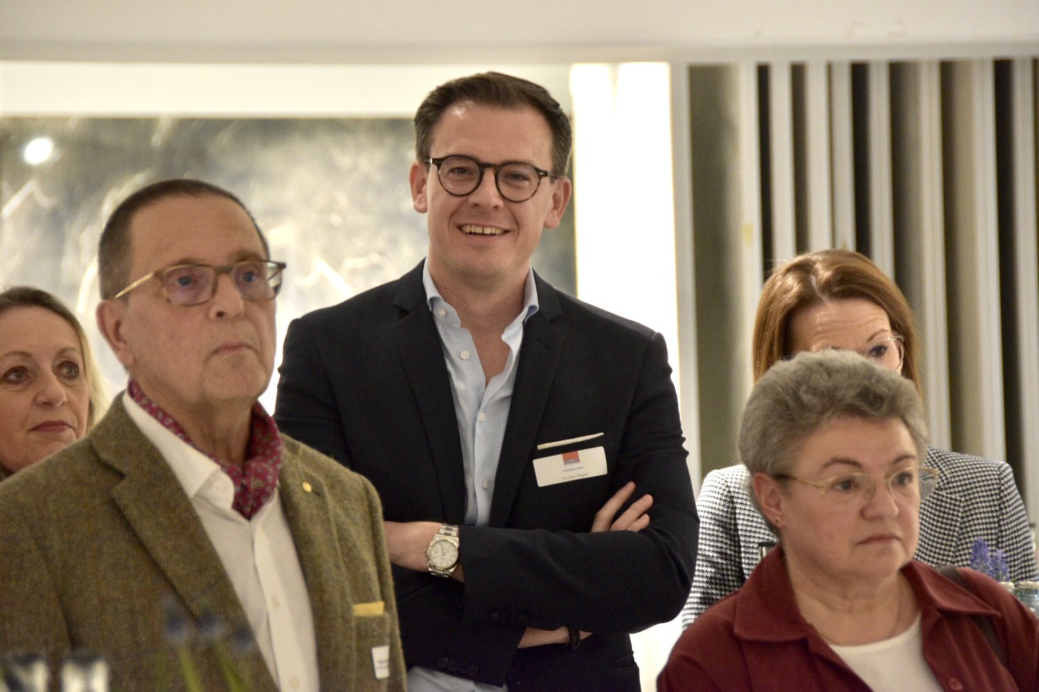 Christian Rüppel, vom Bauzentrum Rüppel (Mitte)