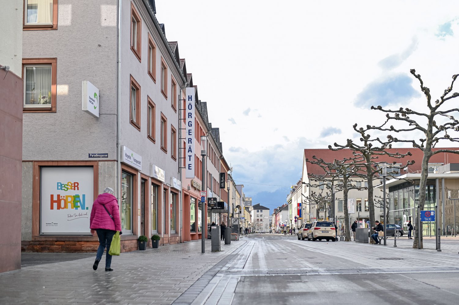 Während der Bauarbeiten wird die Römerstraße grundlegend neu gestaltet.