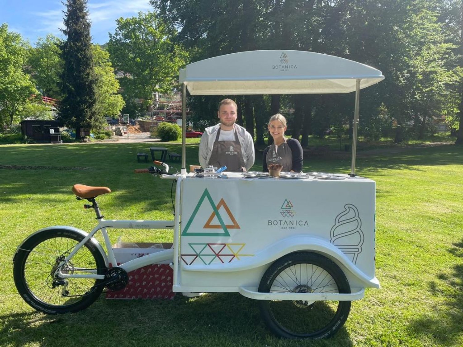 Eis-Tasting am neuen Botanica im Alea Park am Pfingsmontag.