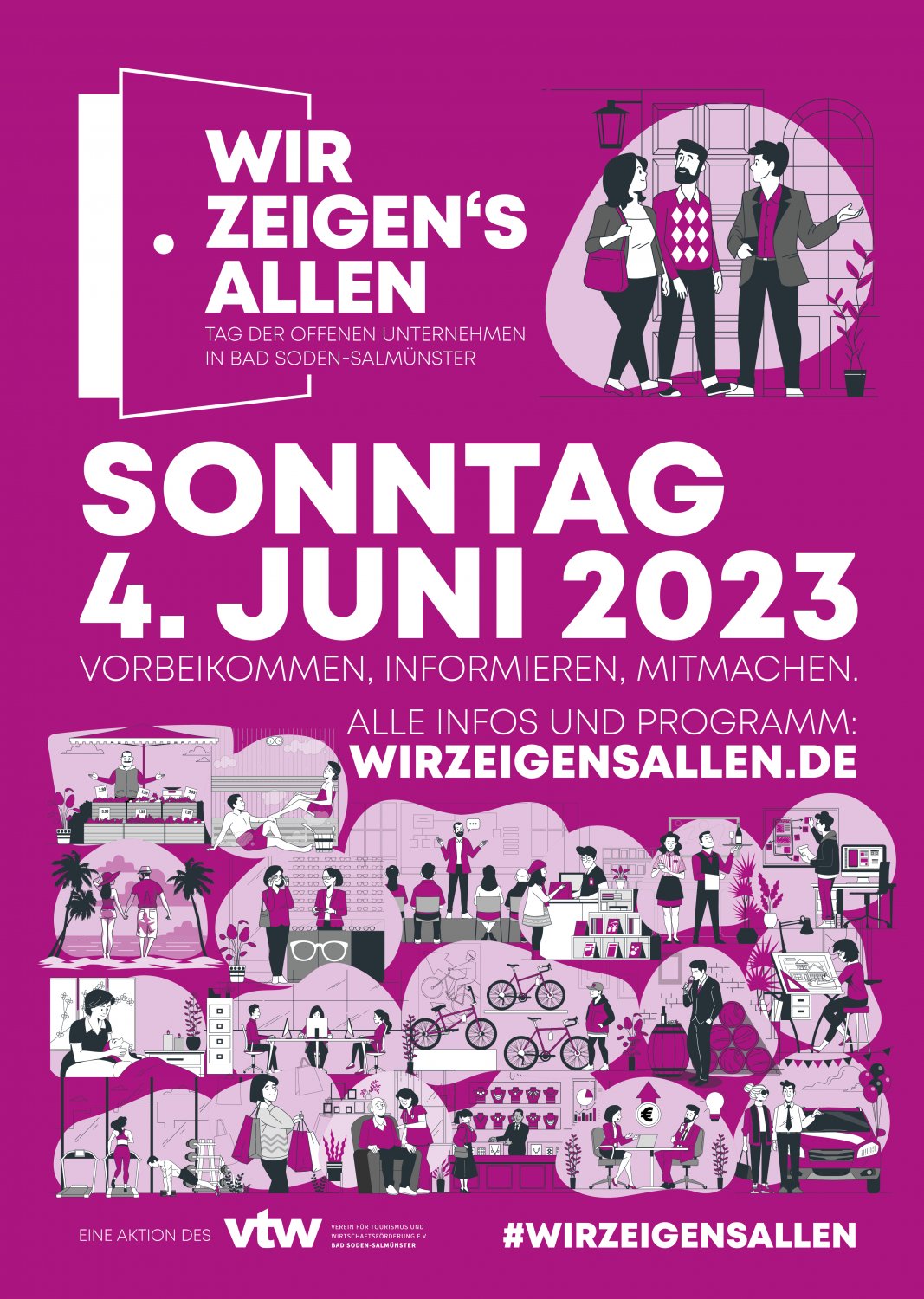 Das Plakat zur Aktion 