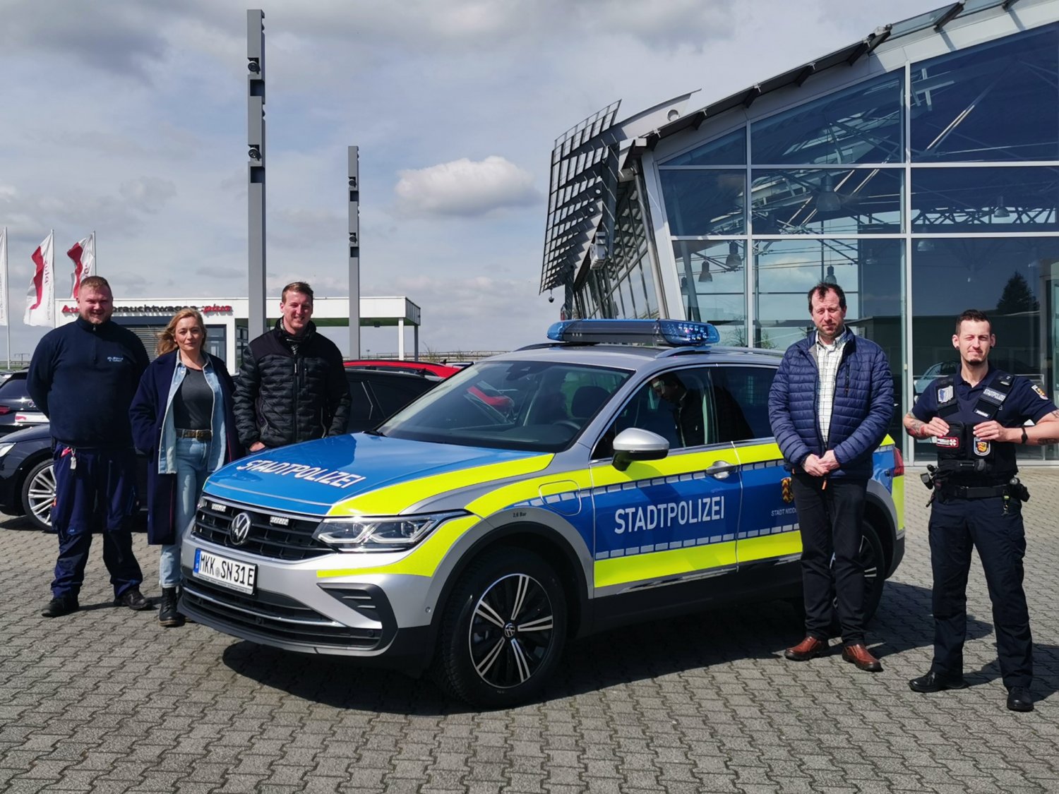 Neuer Streifenwagen für die Stadtpolizei