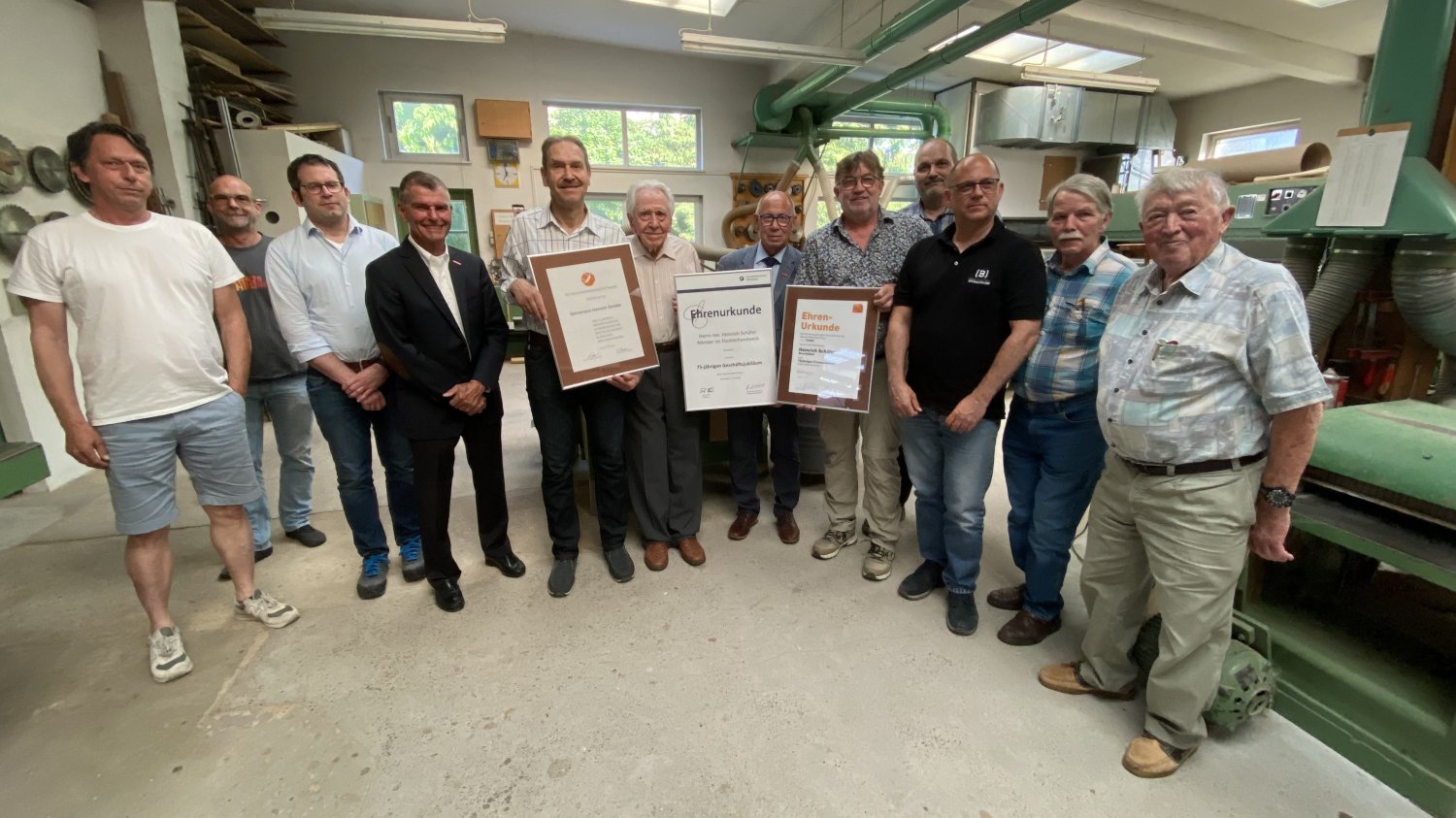 Schreinerei Schäfer in Oberissigheim wird 75 Jahre: Doch am Ende des Jahres ist Schluss.