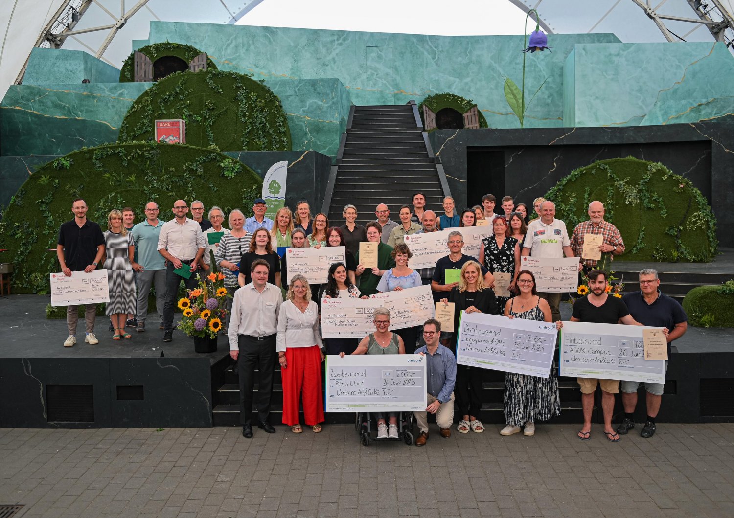 28 Projekte wurden für den Nachhaltigkeitspreis 2023 eingereicht. Die besten wurden nun im Zuge der Preisverleihung mit Preisen in Höhe von insgesamt 9.000 Euro prämiert.