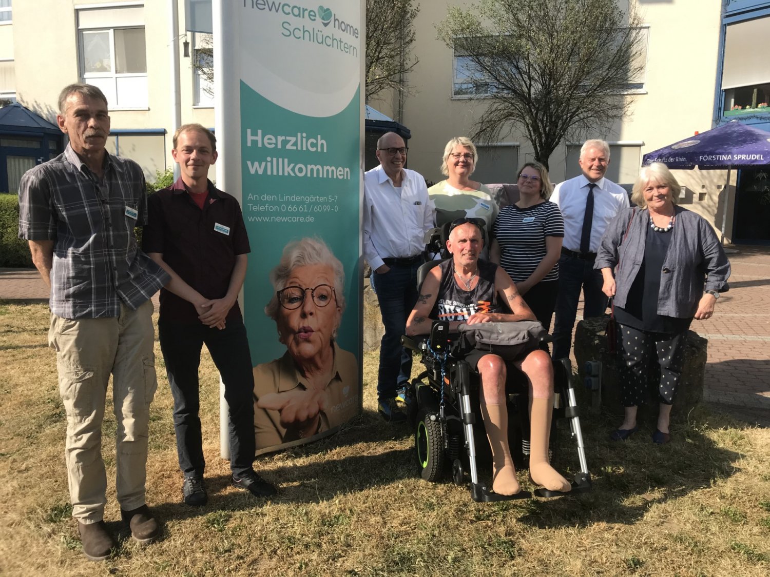 Wollen im Gespräch bleiben (von links): Matthias Eck, Stefan Schneider, Hans Konrad Neuroth, Anja Heß, Isabell Buff, Heinz-Jürgen Heil und Ingrid Föller sowie Michael Hohmann (vorne).