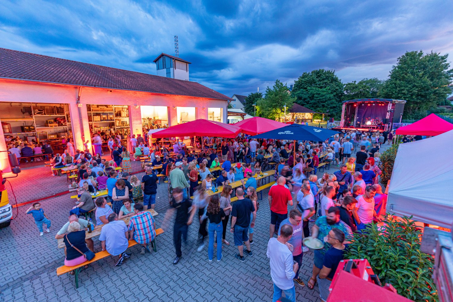 Die Stimmung war ausgelassen und die Leute gut gelaunt.