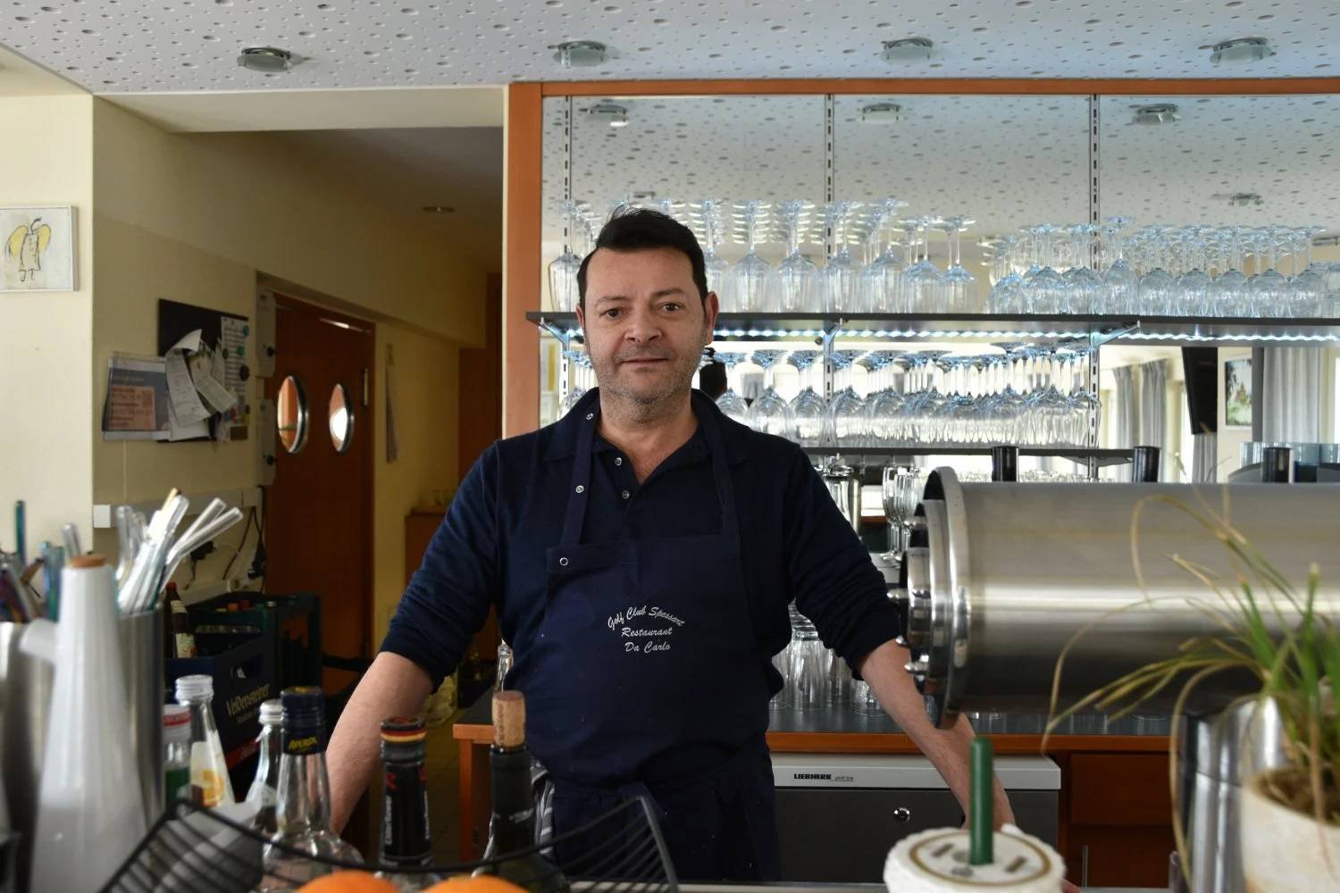 Das Restaurant Da Carlo ist seit mehr als 20 Jahren im Golfclub Spessart in Bad Soden-Salmünster angesiedelt. Jetzt sei der richtige Zeitpunkt gekommen, etwas Neues zu wagen, betont Pächter Giovanni Sistarelli.
