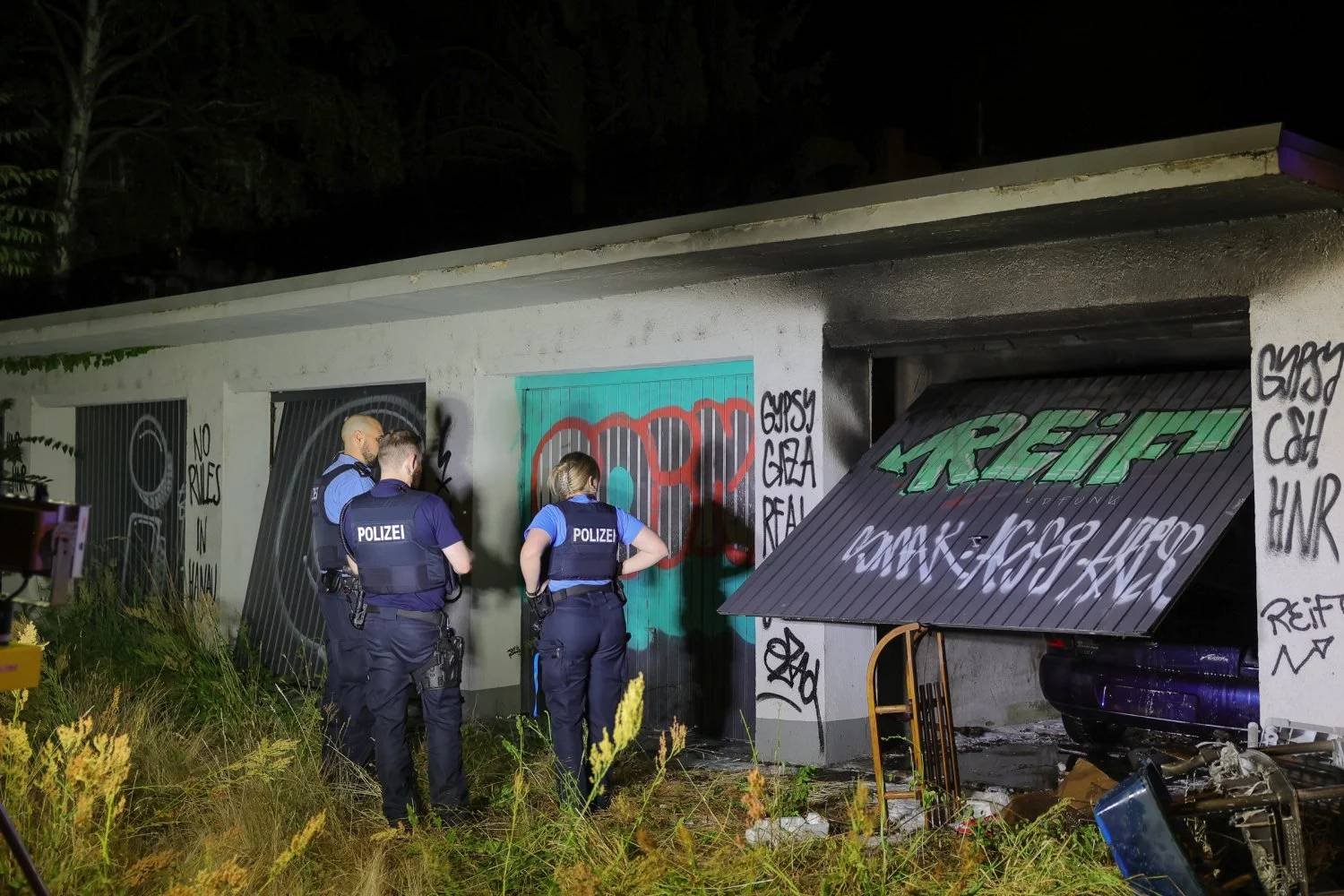 Im Kinzigheimer Weg in Hanau kam es immer wieder zu Brandstiftungen.