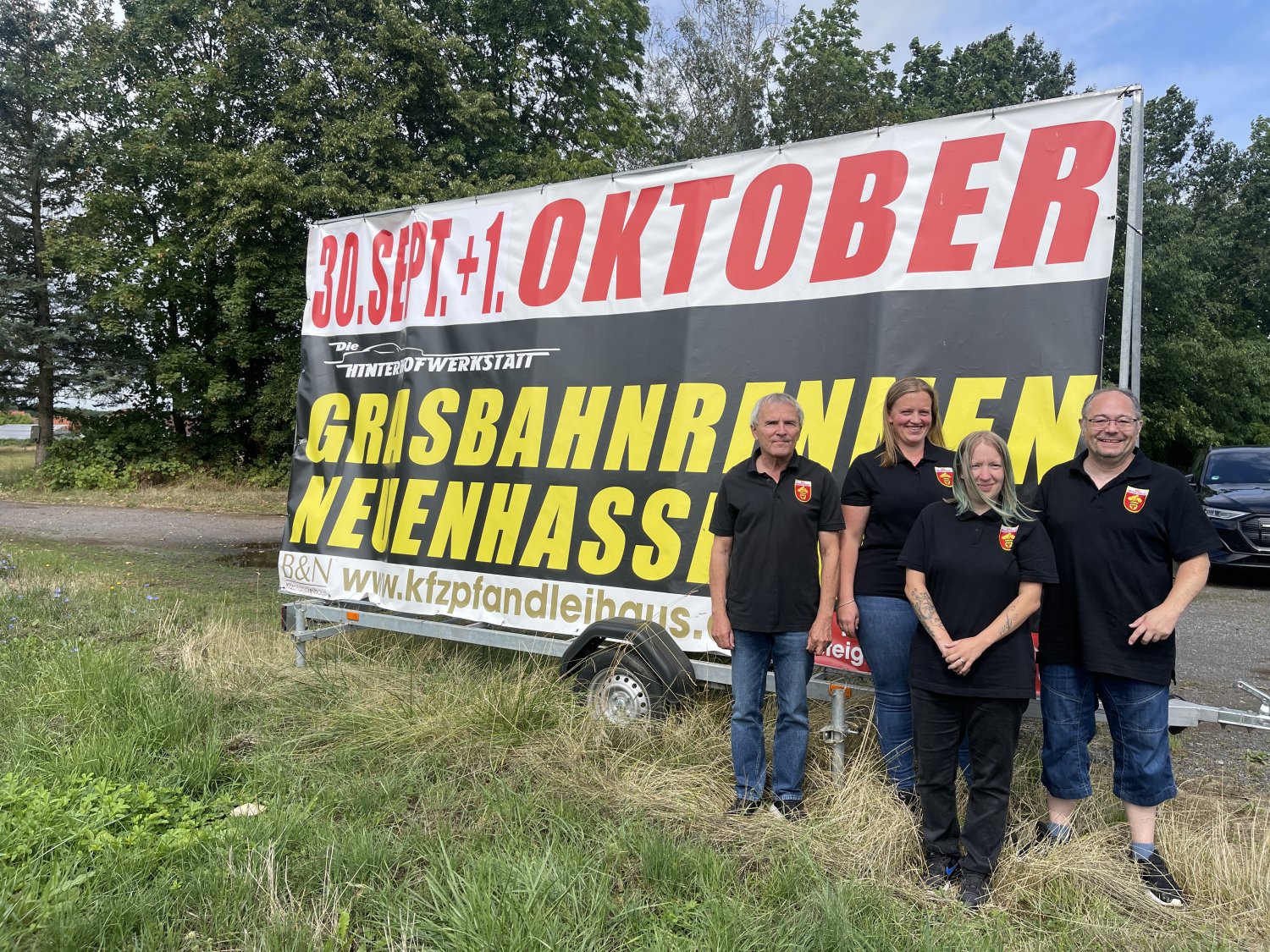 Das Grasbahnrennen findet am 30.09./01.10.2023 statt